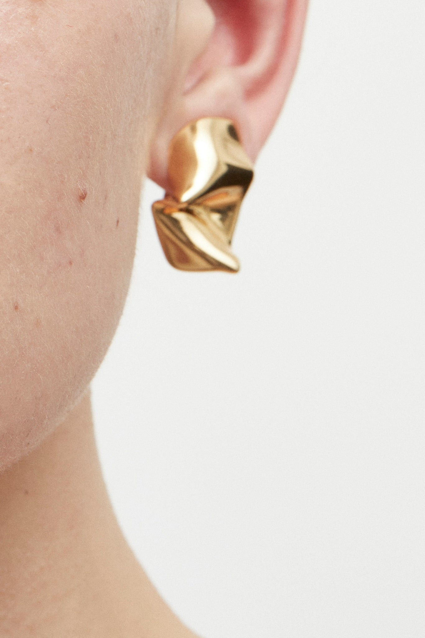 Folded Stud Earring - Cornelia Webb - 3