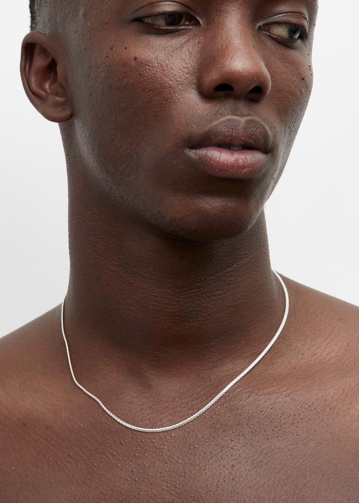 Slized Zigzag Necklace Mini - Peridot