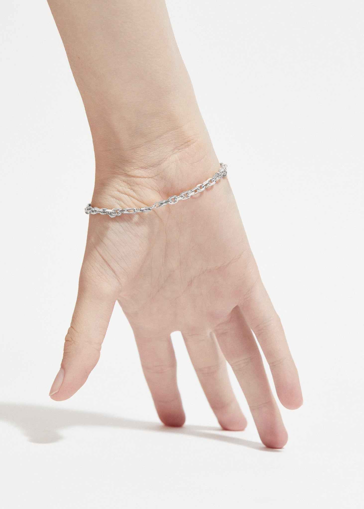 925 Sterling Silver Anchor Bracelet - Bracelets - Sample - 1