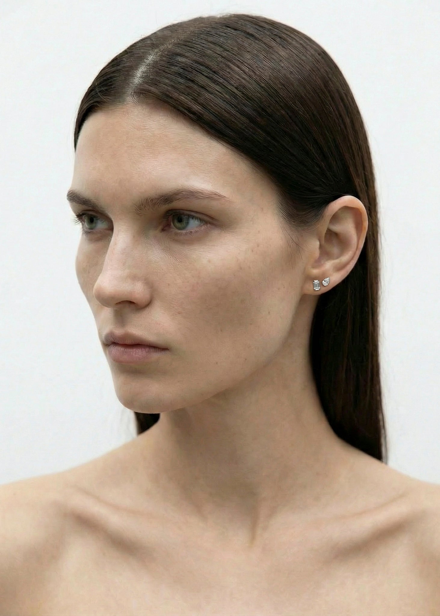 Drop Solitaire Diamond Earring