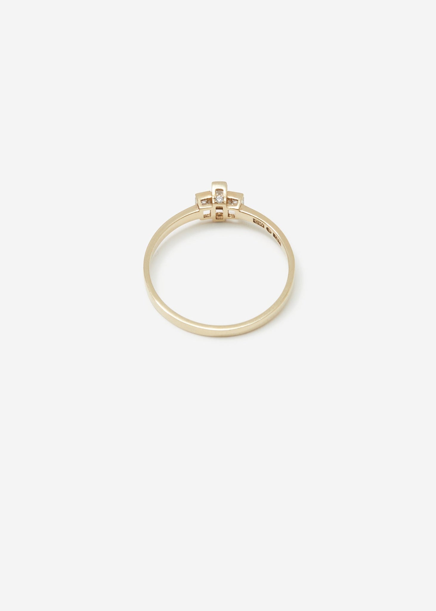 Boxed Baguette Ring - Customised - 5