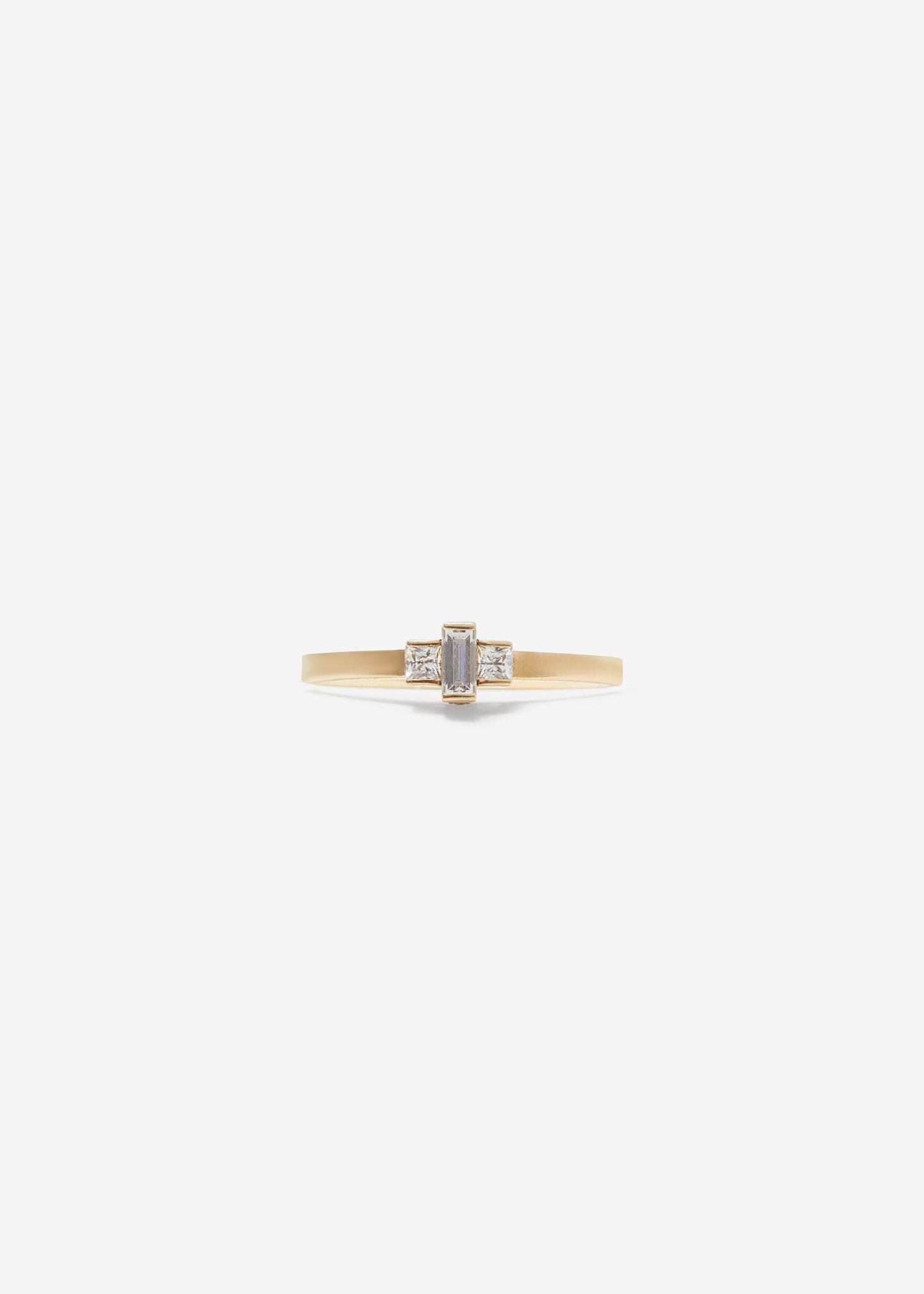 Boxed Baguette Ring - Customised - 1