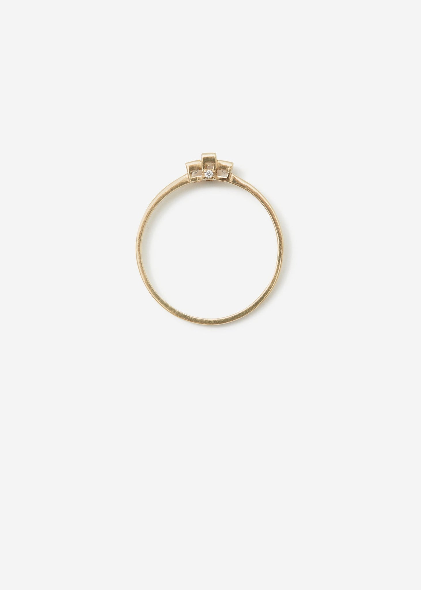 Boxed Baguette Ring - Customised - 4