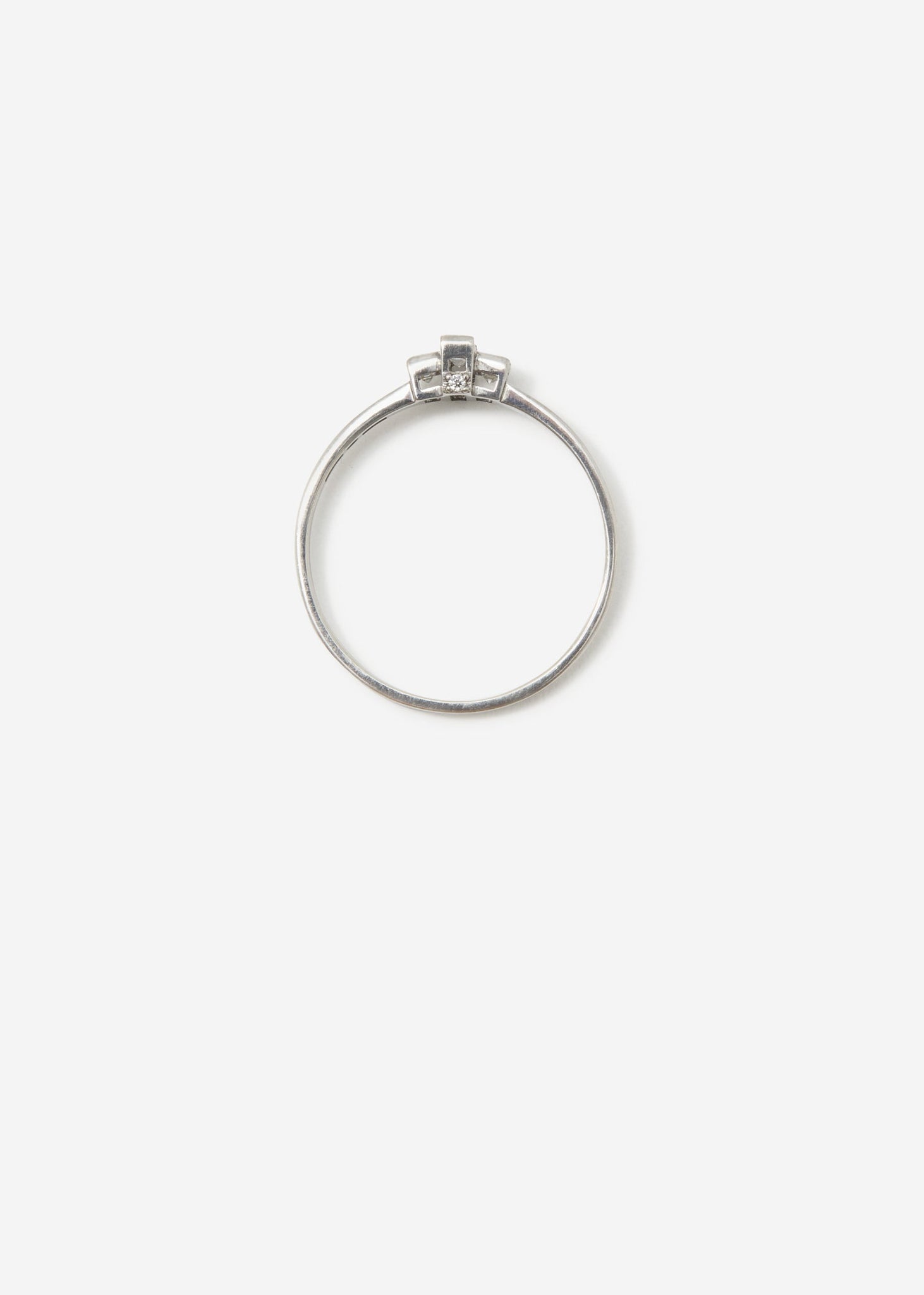 Boxed Baguette Ring - Customised - 2