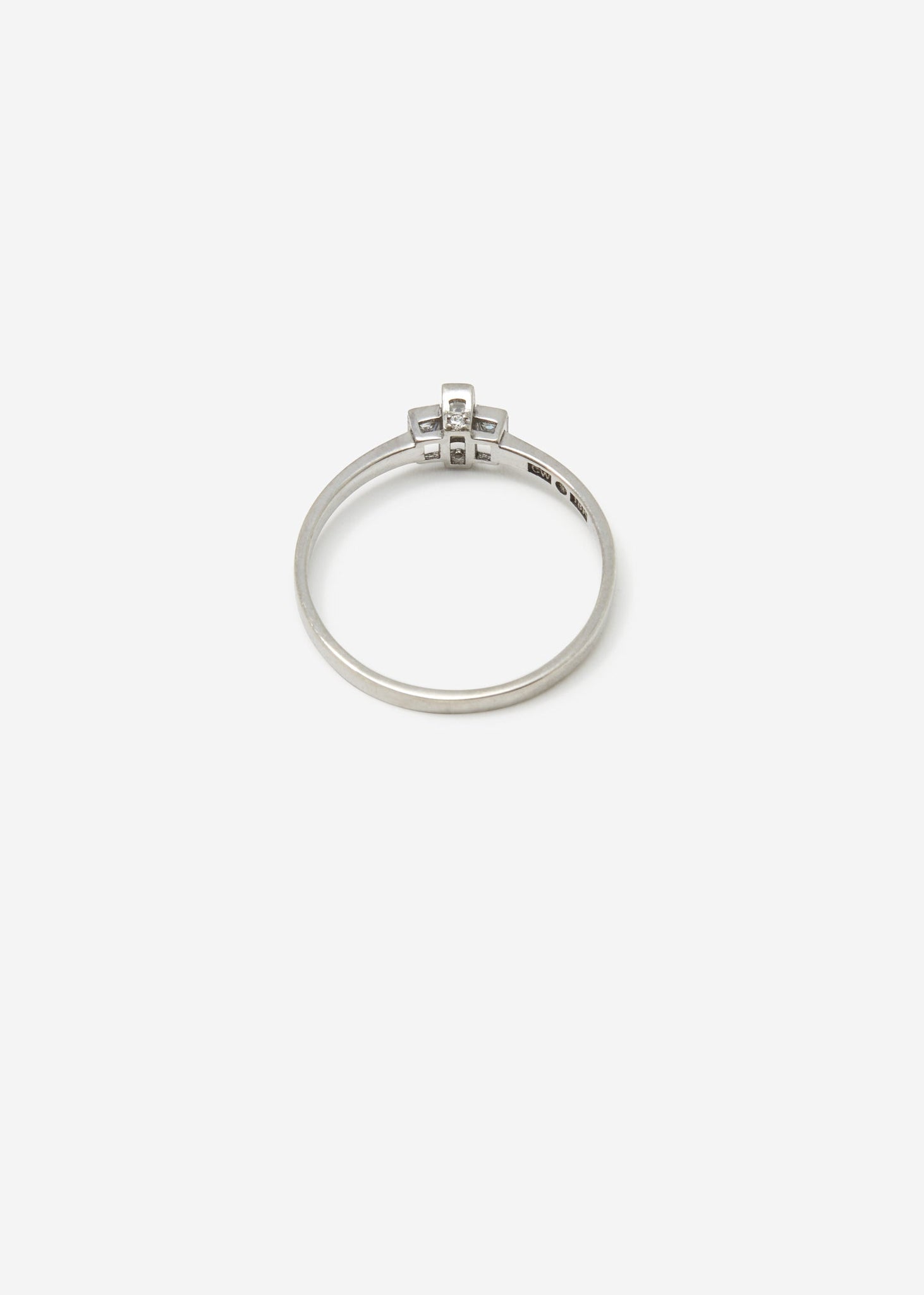 Boxed Baguette Ring - Customised - 6