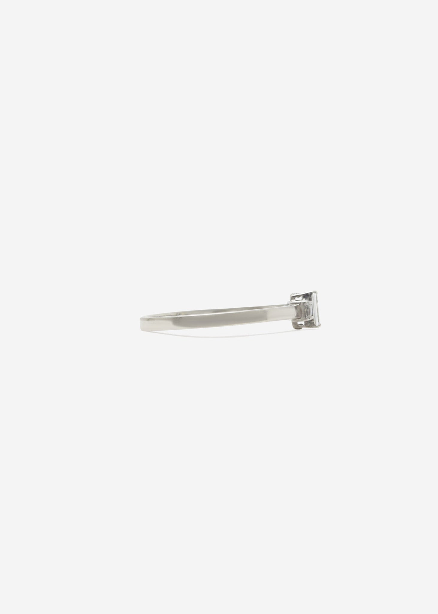 Boxed Baguette Ring - Customised - 3