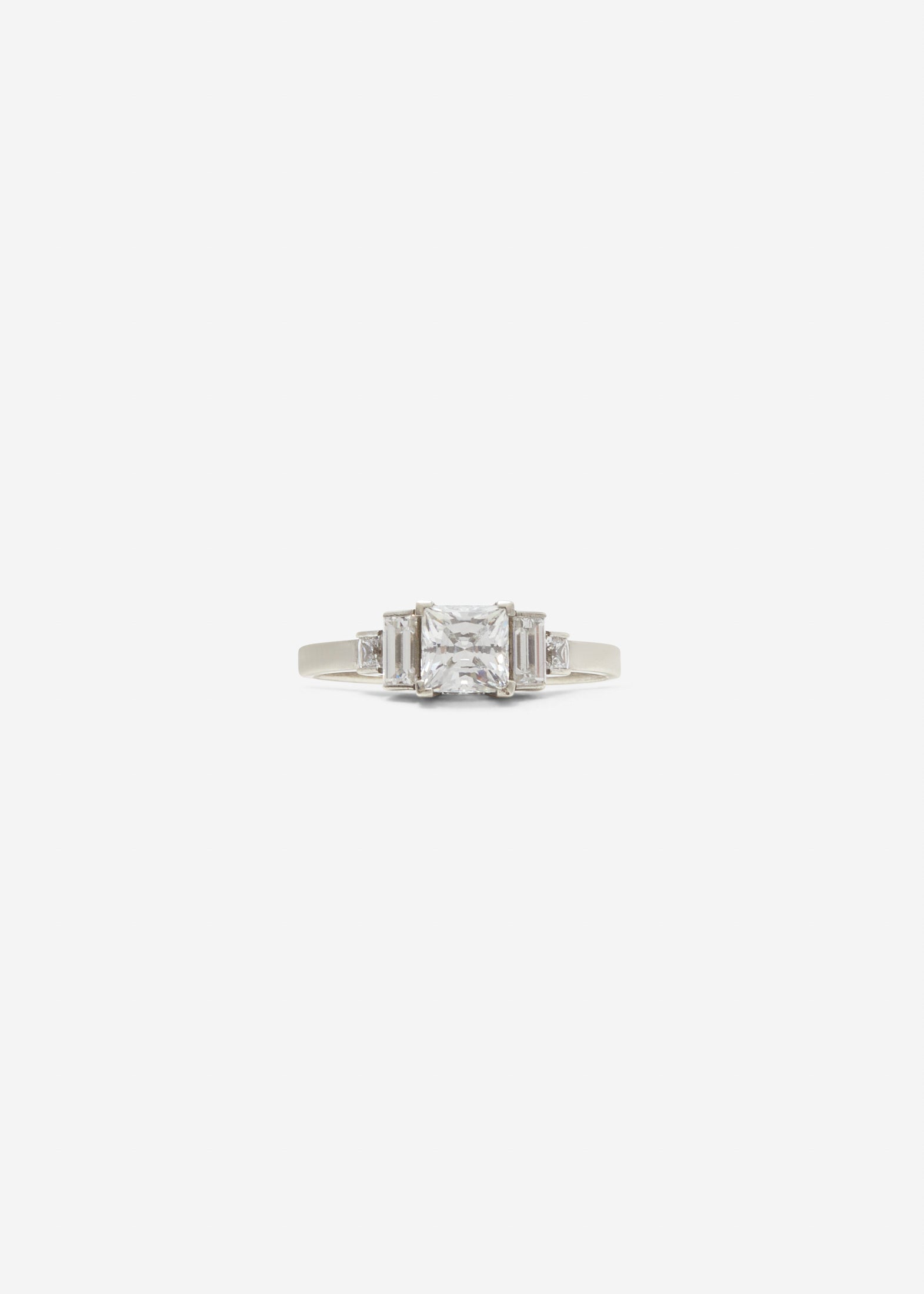Boxed Quintuple Ring Midi  1.0 Ct