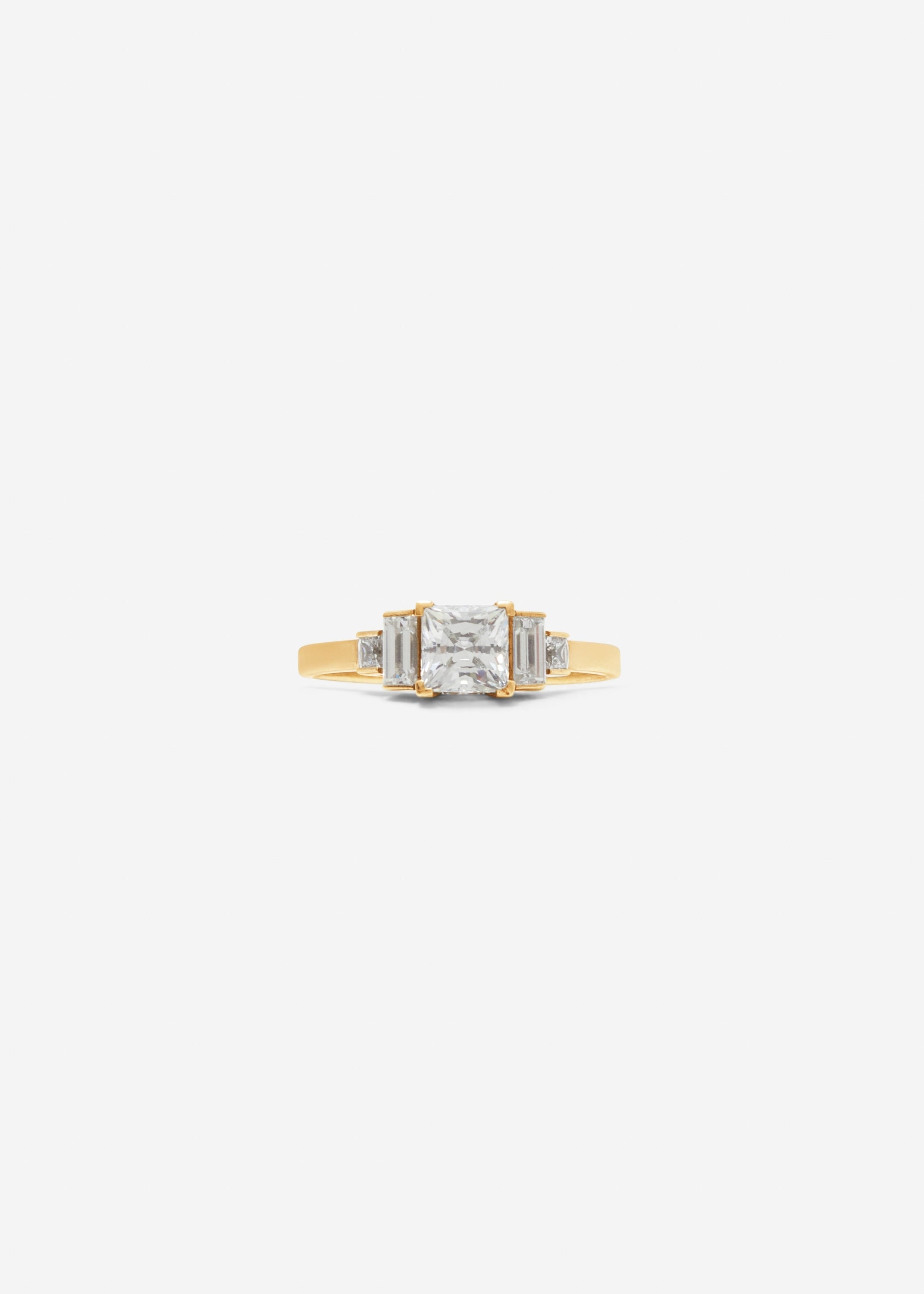 Boxed Quintuple Ring Midi
