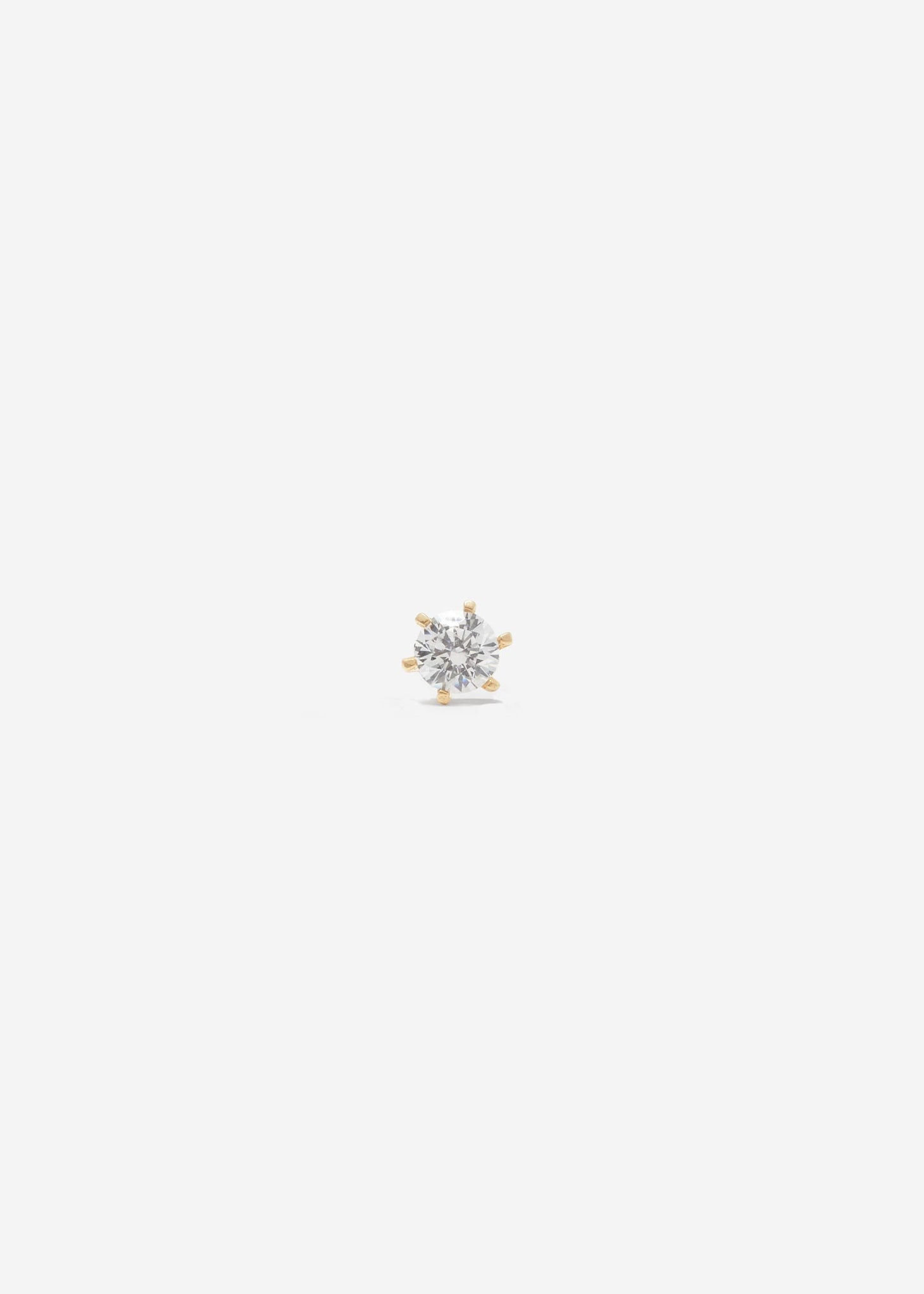 Brilliant Cut Diamond Stud Earring | 18k gold - Customised 1