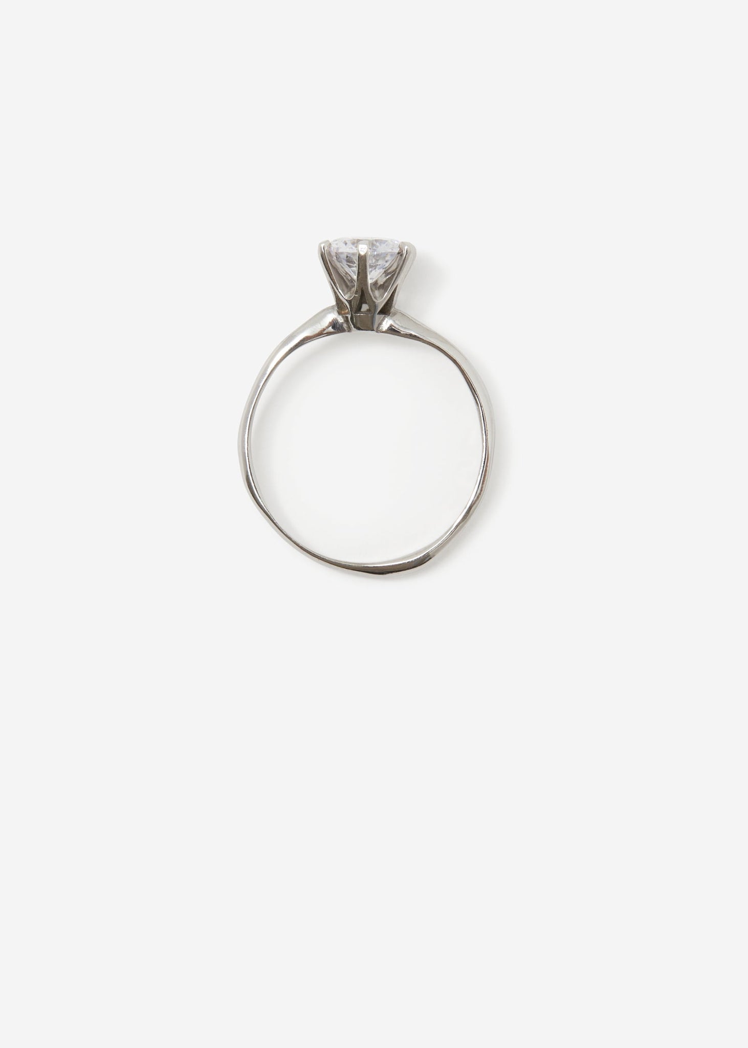 Molded Brilliant Cut Solitaire Ring Maxi 0.7 - 0.9 Ct - Customised - 5