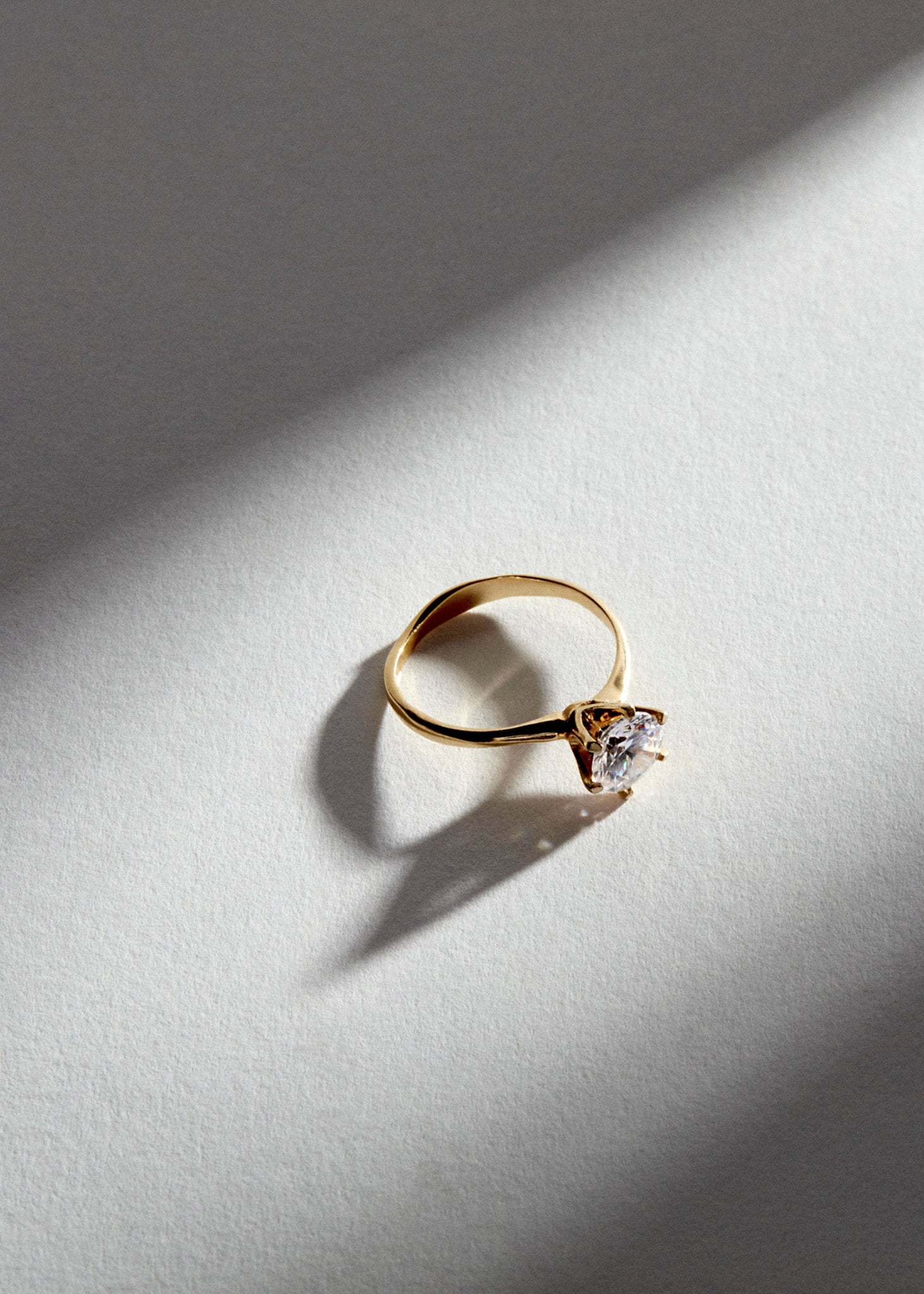 Brilliant Cut Solitaire Ring Maxi 0.7 - 0.9 Ct - Customised - 1