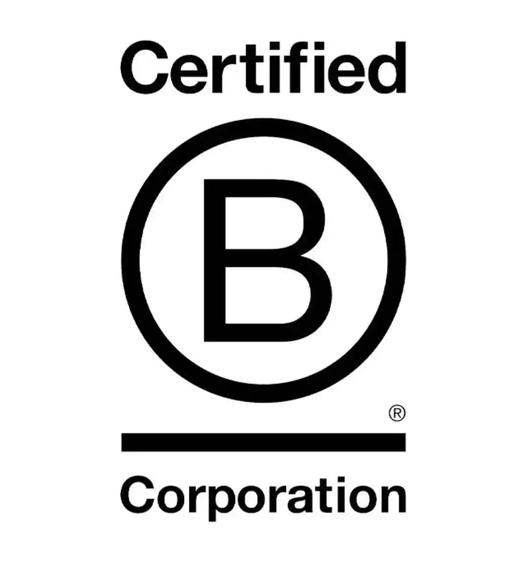 Certified B Corporation logo.