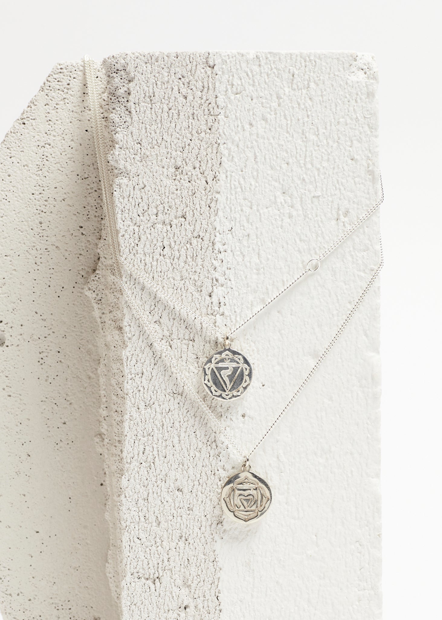 Chakra Necklace - Silver - Sample - 1