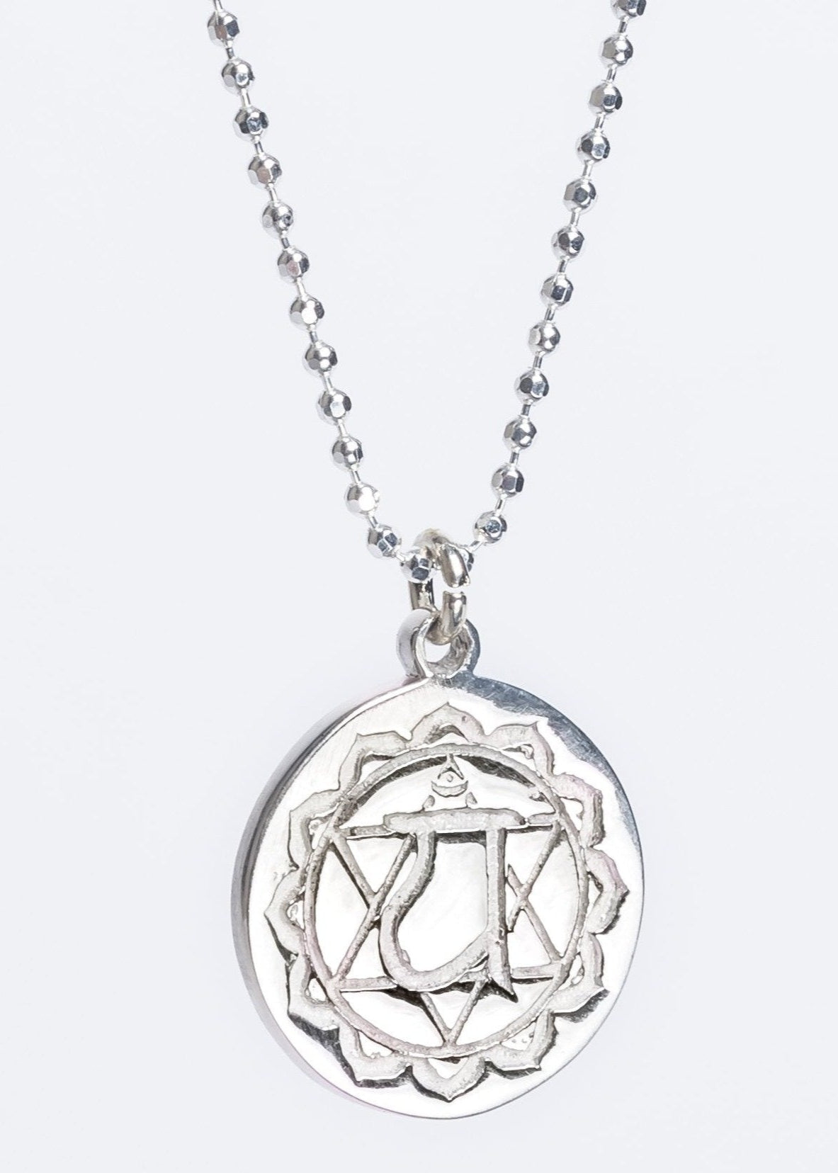 SAMPLE - Chakra Charm Necklace - SterlingSilver CW Necklace Chain, chakra, Gold plated brass, necklace, Necklaces