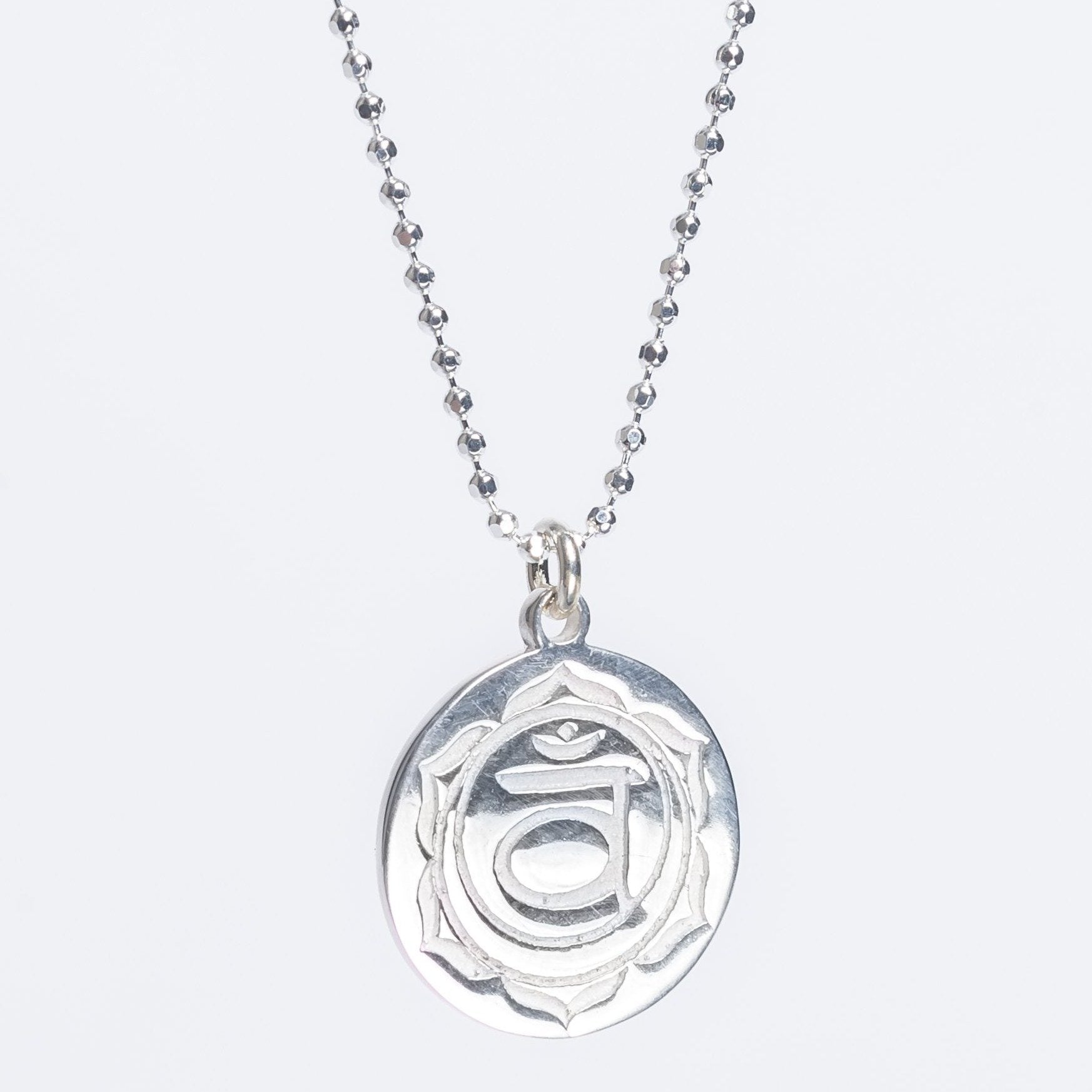 SAMPLE - Chakra Charm Necklace - SterlingSilver CW Necklace Chain, chakra, Gold plated brass, necklace, Necklaces