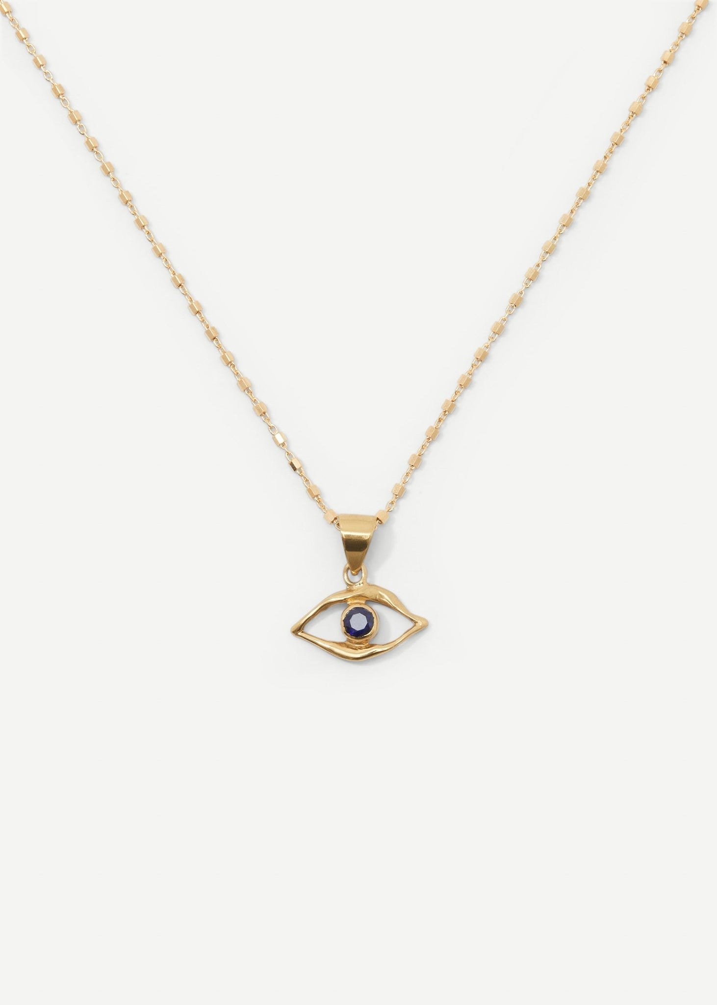 Charmed Eye Necklace | Sapphire - Necklaces - Cornelia Webb - 2