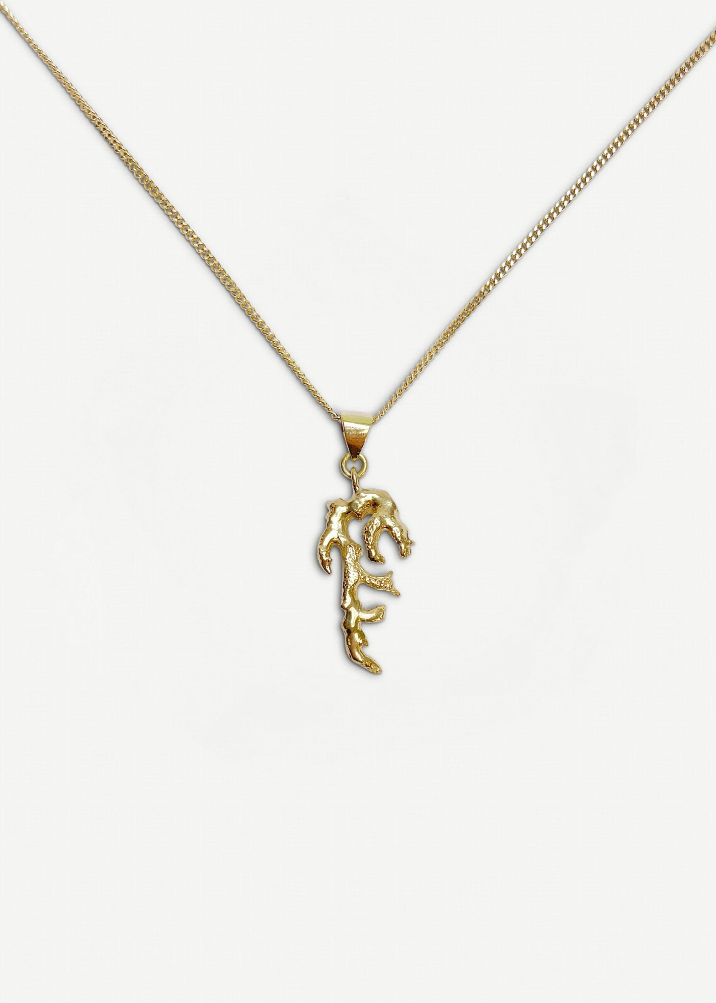 Coral Charm Necklace Mini - Sample - 1