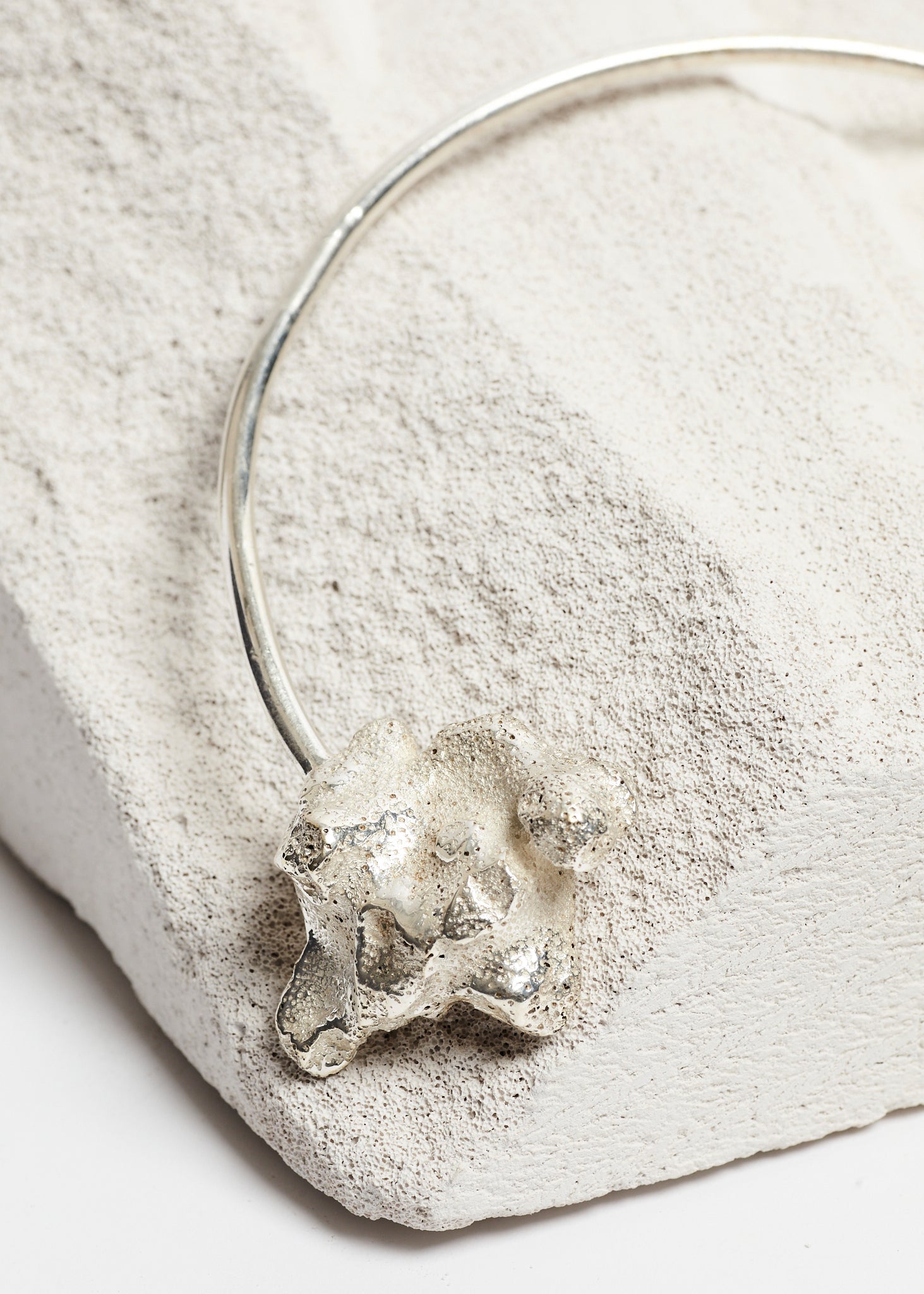 Coral Open Choker Sample Necklace