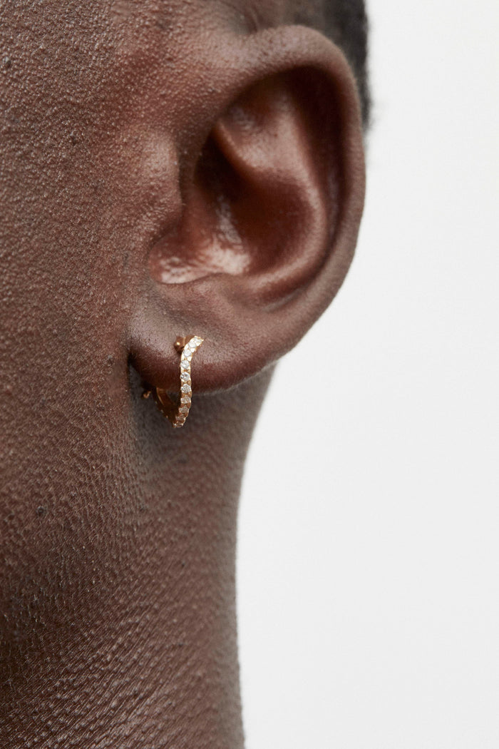 cornelia webb Distorted Hoop Earring Mini