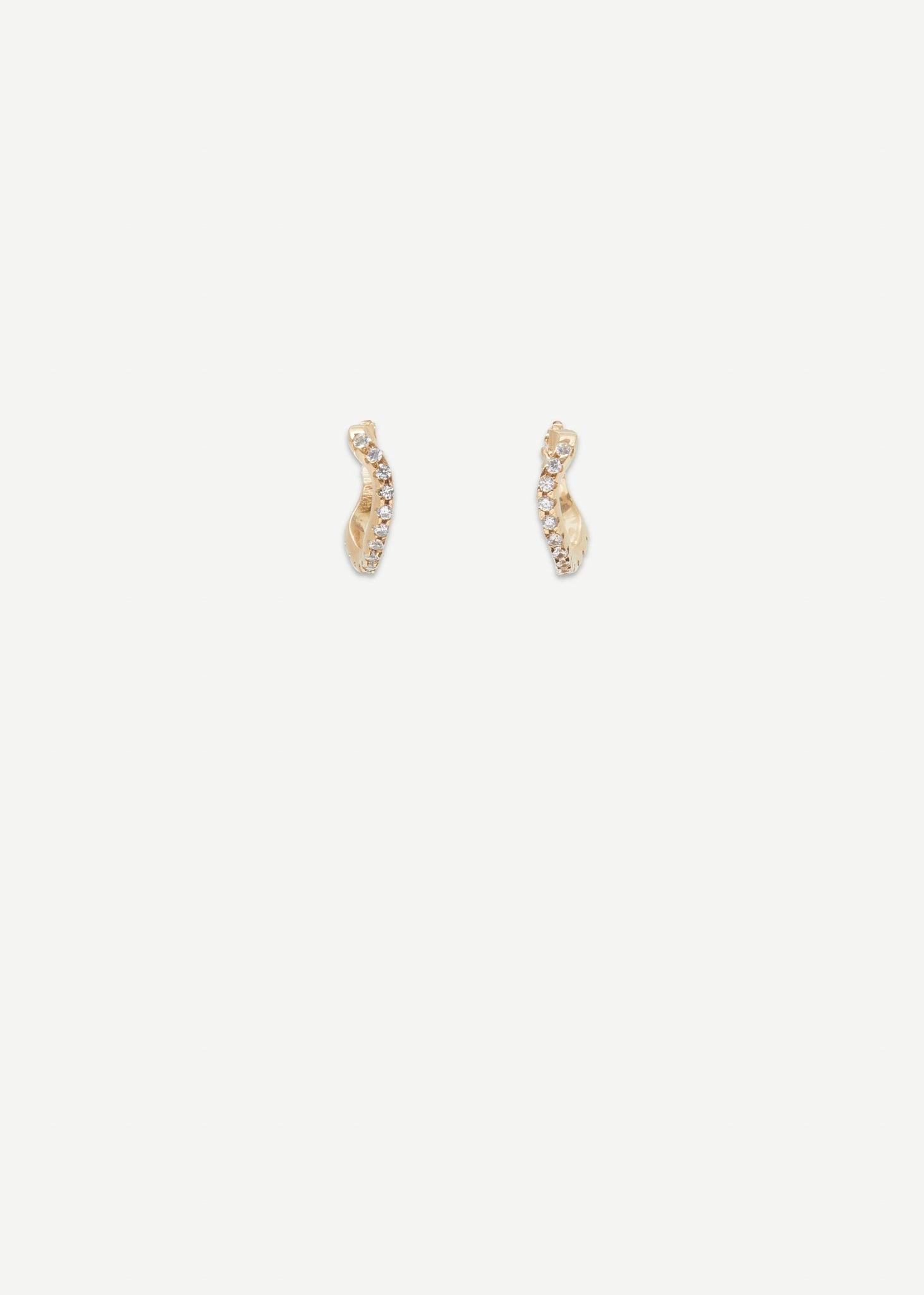 Distorted Hoop Earring Mini - Earrings - Cornelia Webb - 1