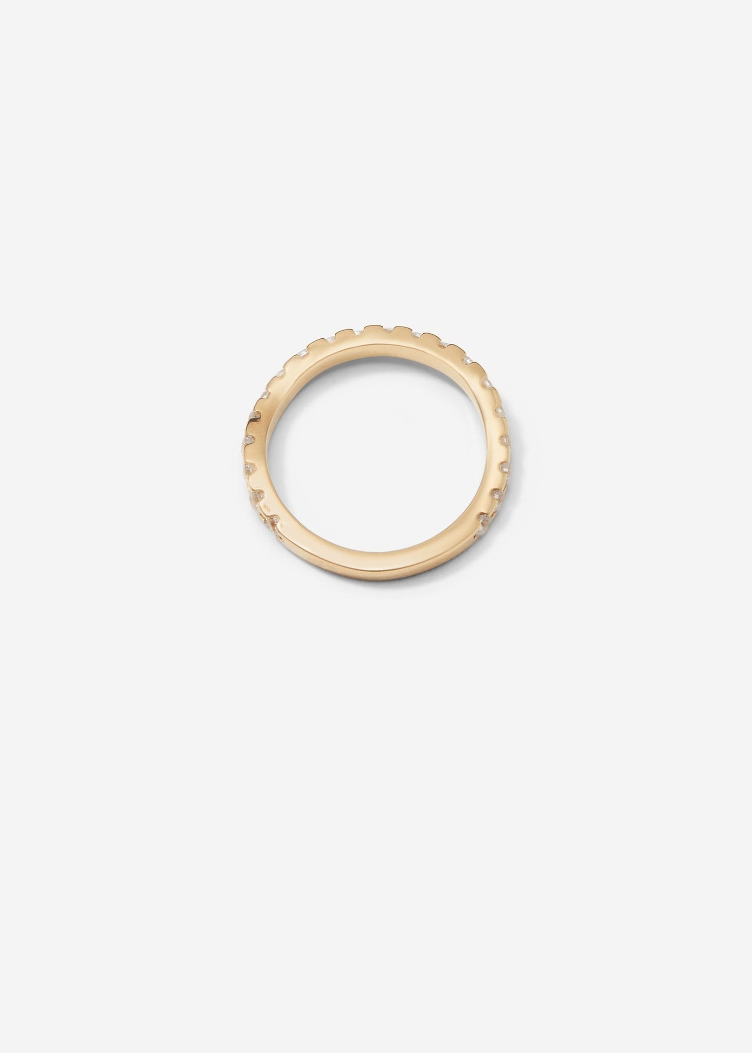 Distorted Single Ring Midi | White - Rings - Cornelia Webb - 3