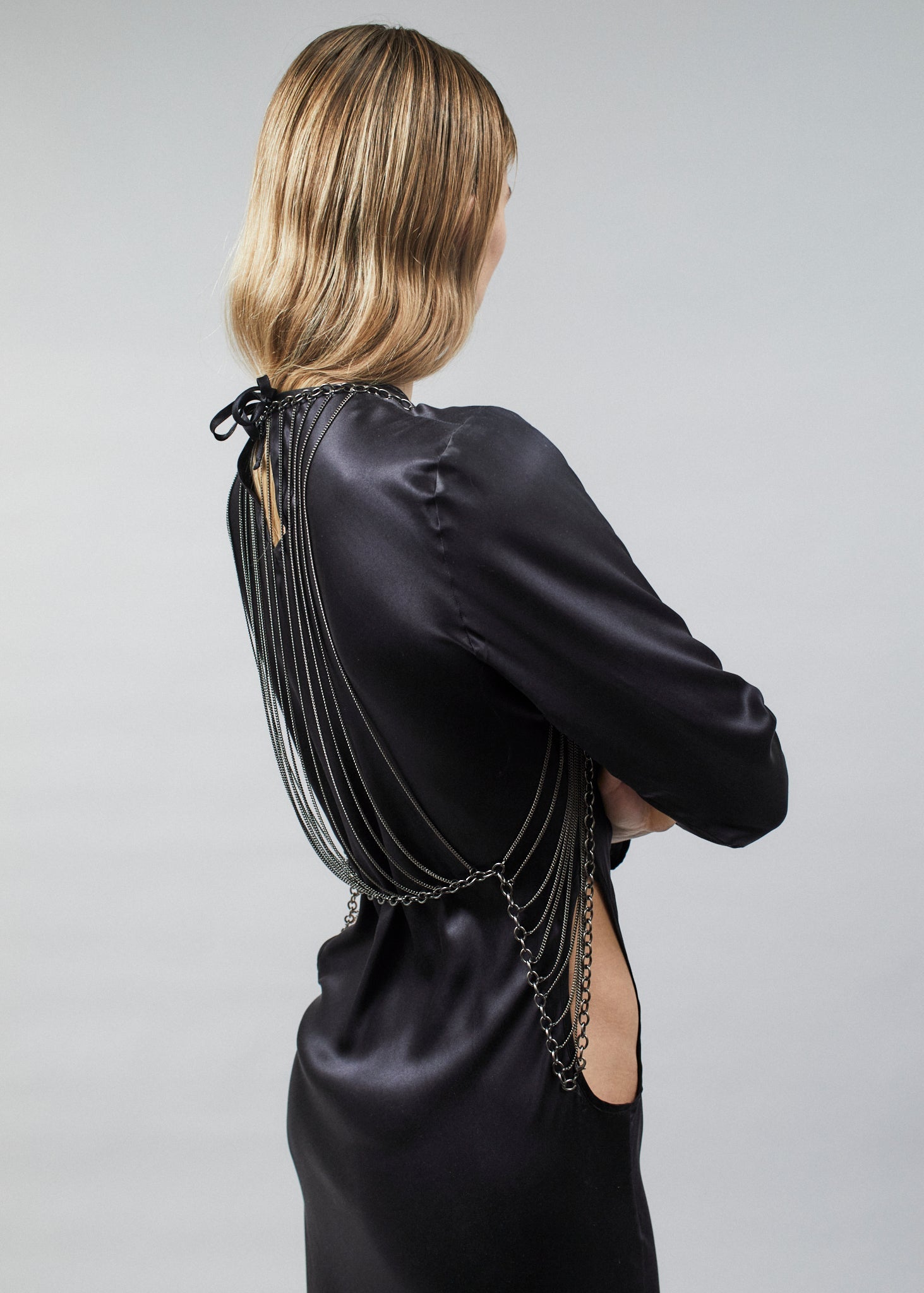 RENTAL - DRESSED DRAPED VEST | SMALL CW - Rental