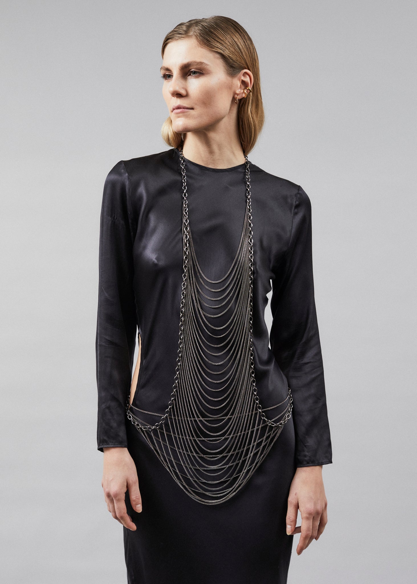 RENTAL - DRESSED DRAPED VEST | SMALL CW - Rental