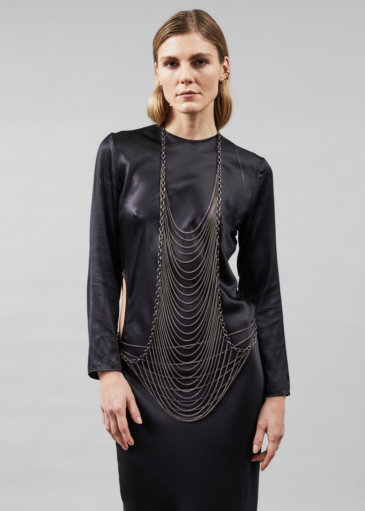 RENTAL - DRESSED DRAPED VEST | SMALL CW - Rental