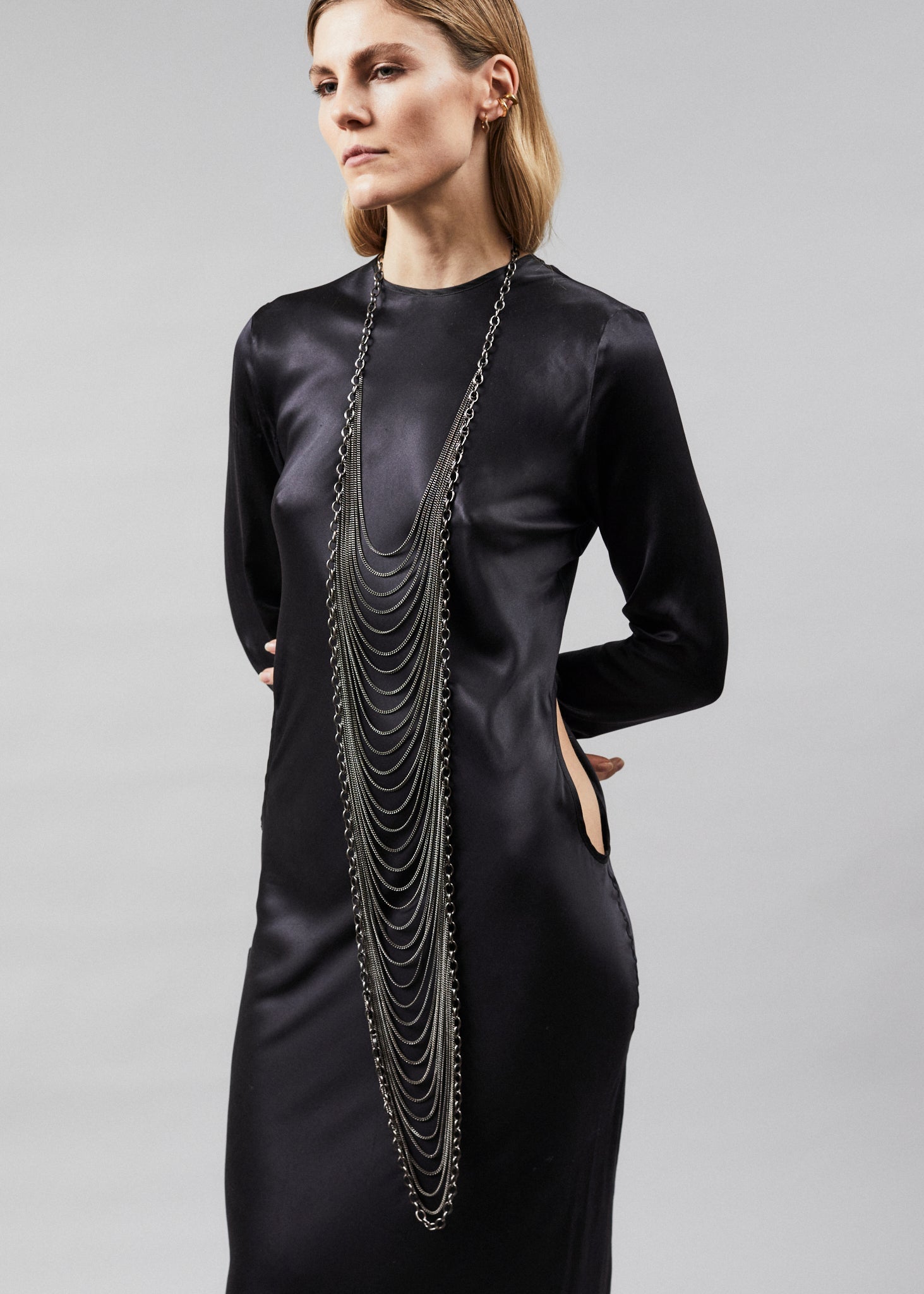 RENTAL - DRESSED DRAPED VEST | SMALL CW - Rental