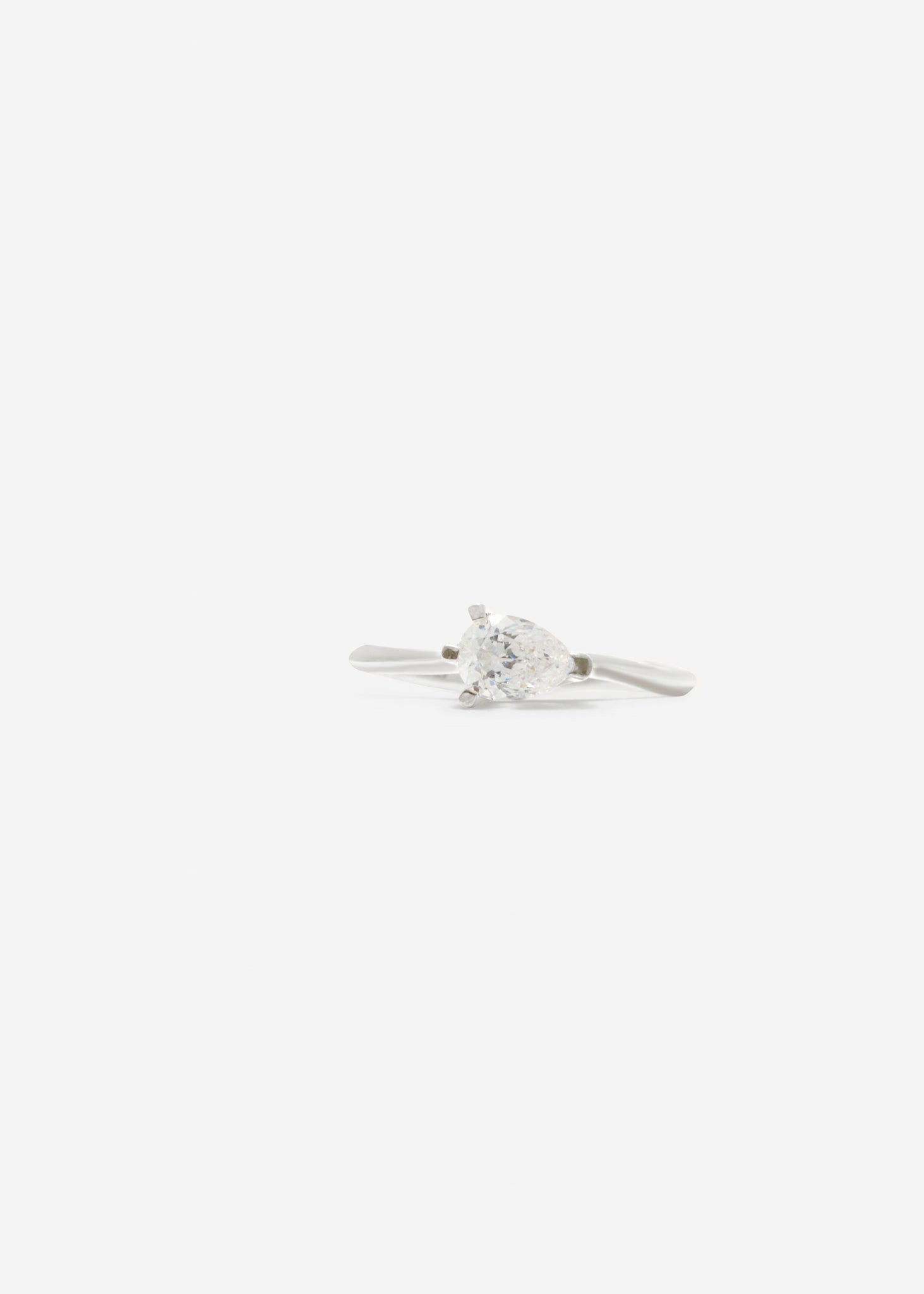 Drop Solitaire Ring Maxi 0.7 - 0.9 Ct - Customised - 1
