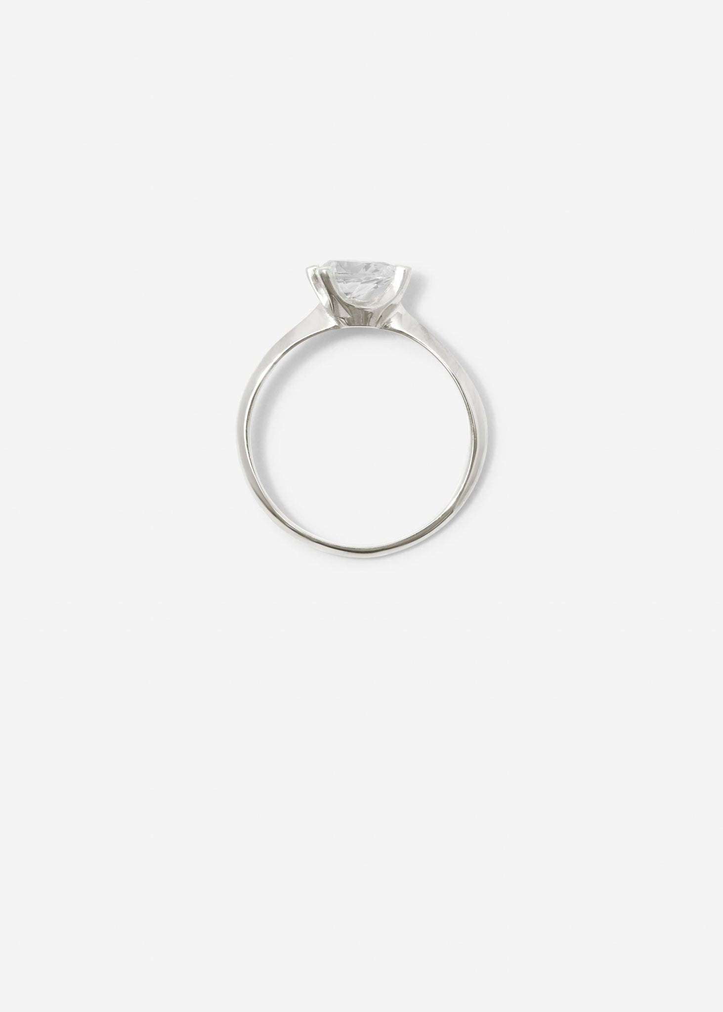 Drop Solitaire Ring Maxi 0.7 - 0.9 Ct - Customised - 2