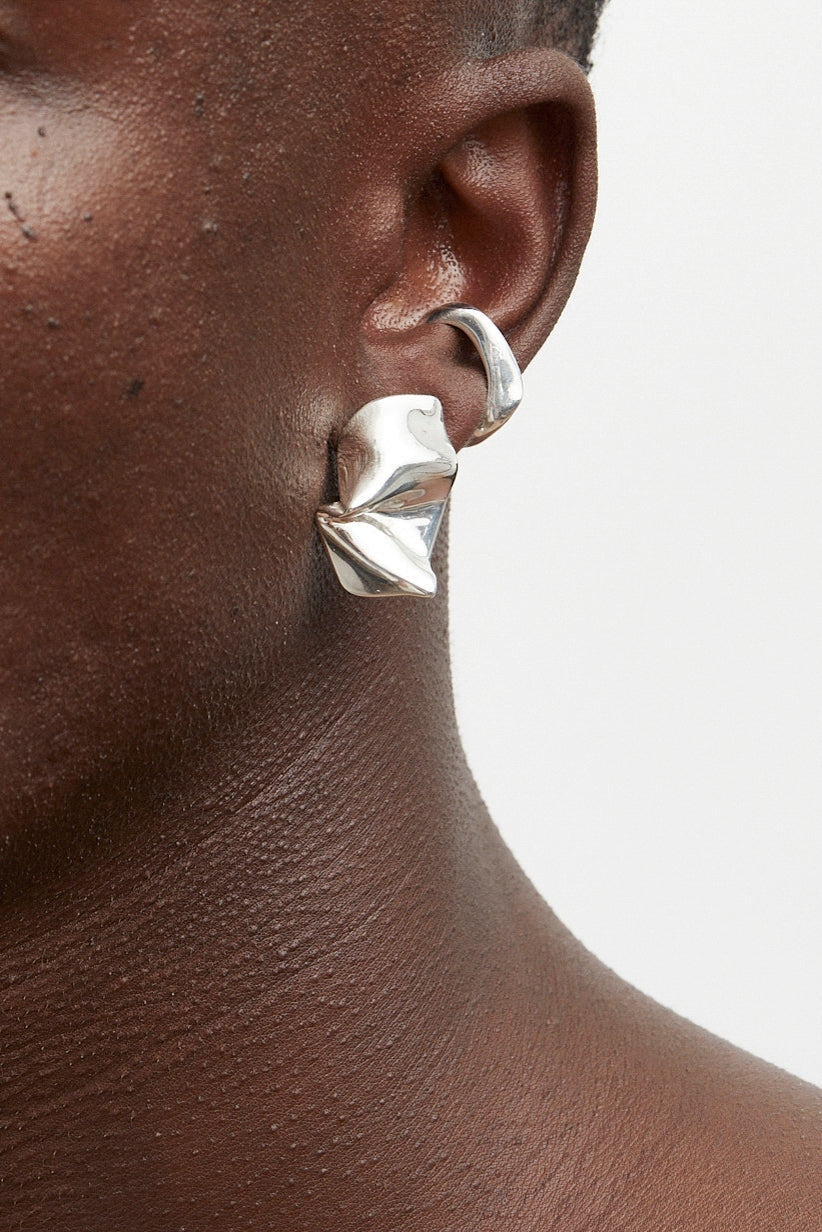 Folded Ear Cuff Midi - Earrings - Cornelia Webb - 7