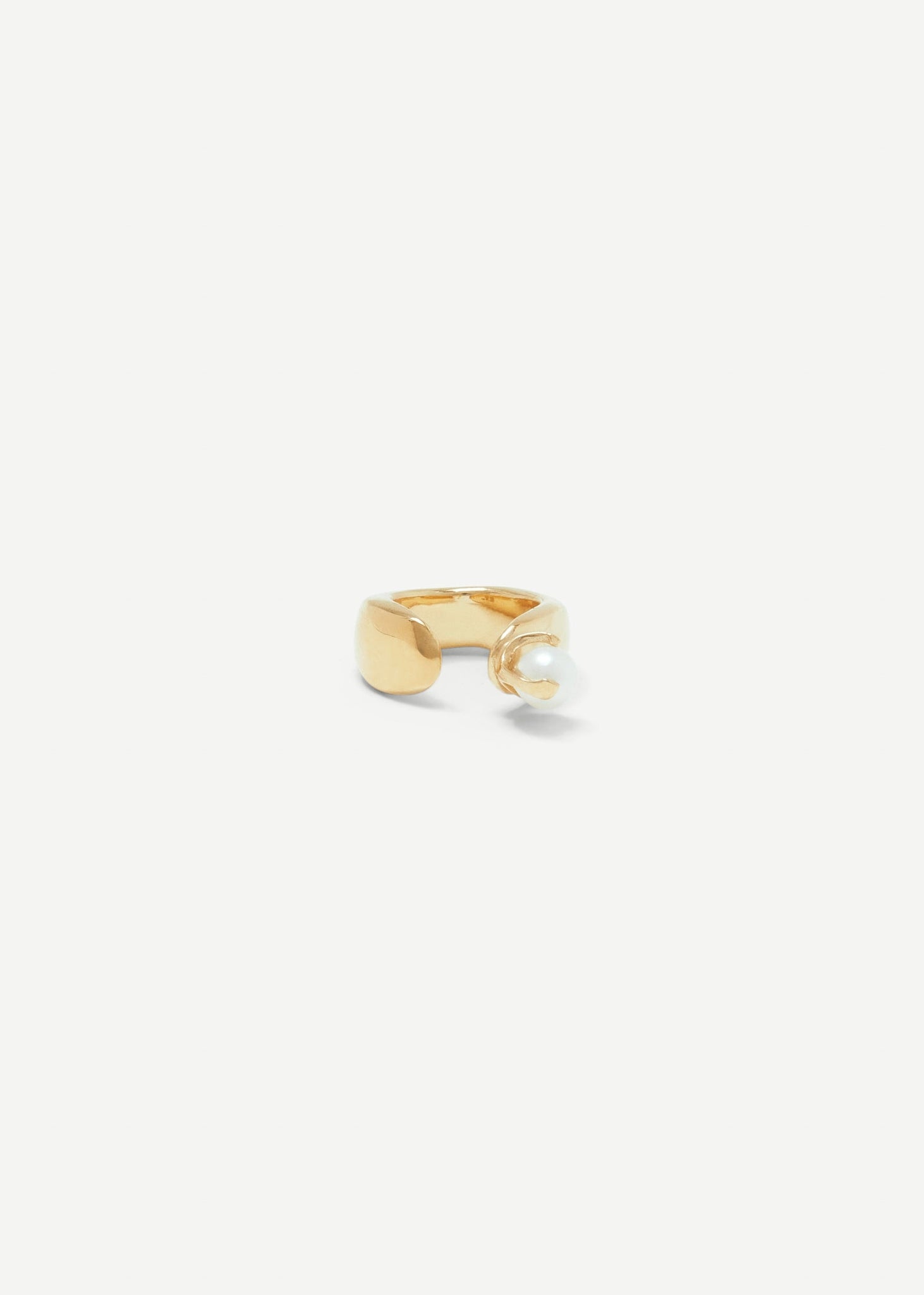 Folded Ear Cuff Mini Pearl - Earrings - Cornelia Webb - 3