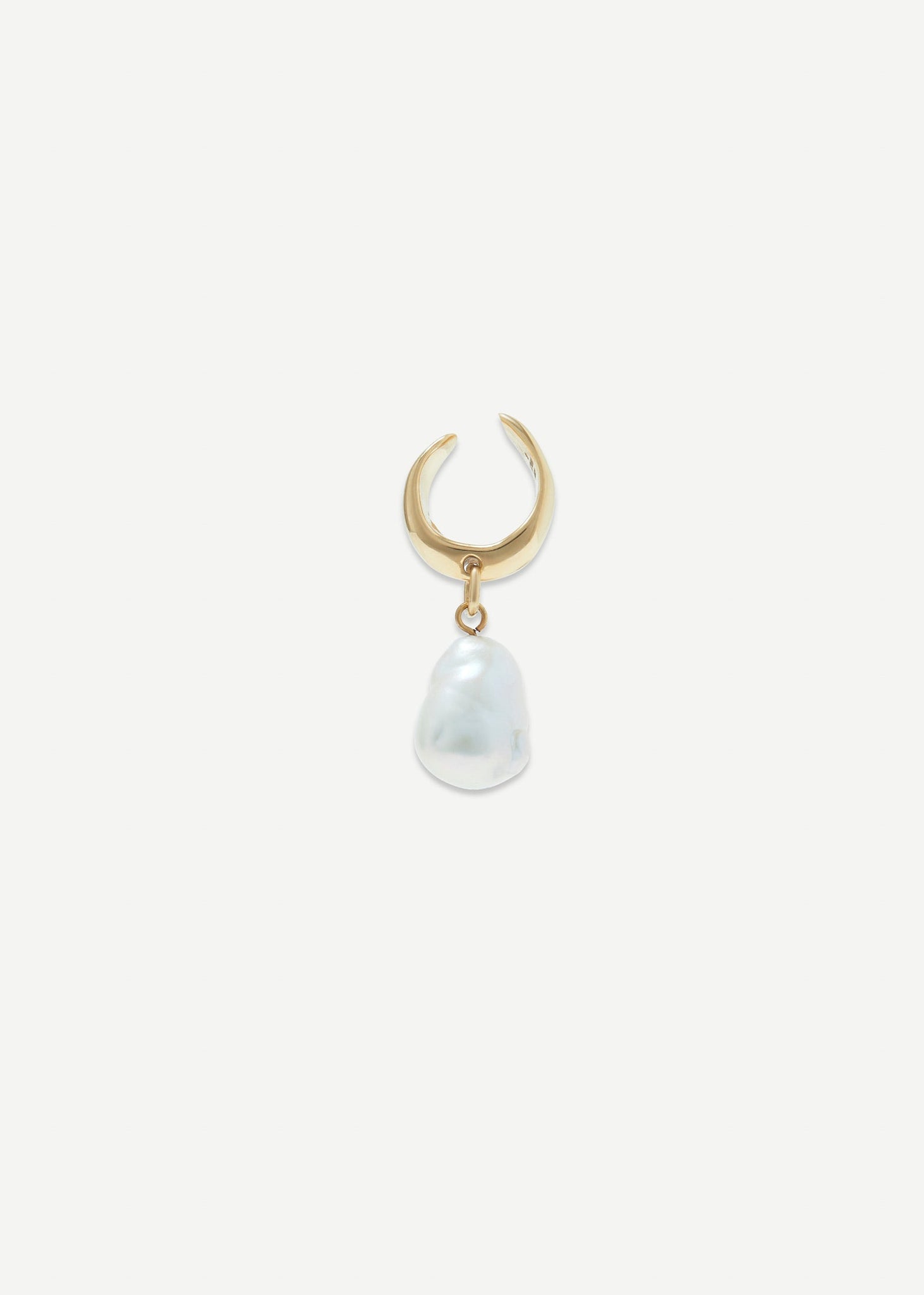 Waved Ear Cuff Mini | Pearl Drop - Cornelia Webb - 2