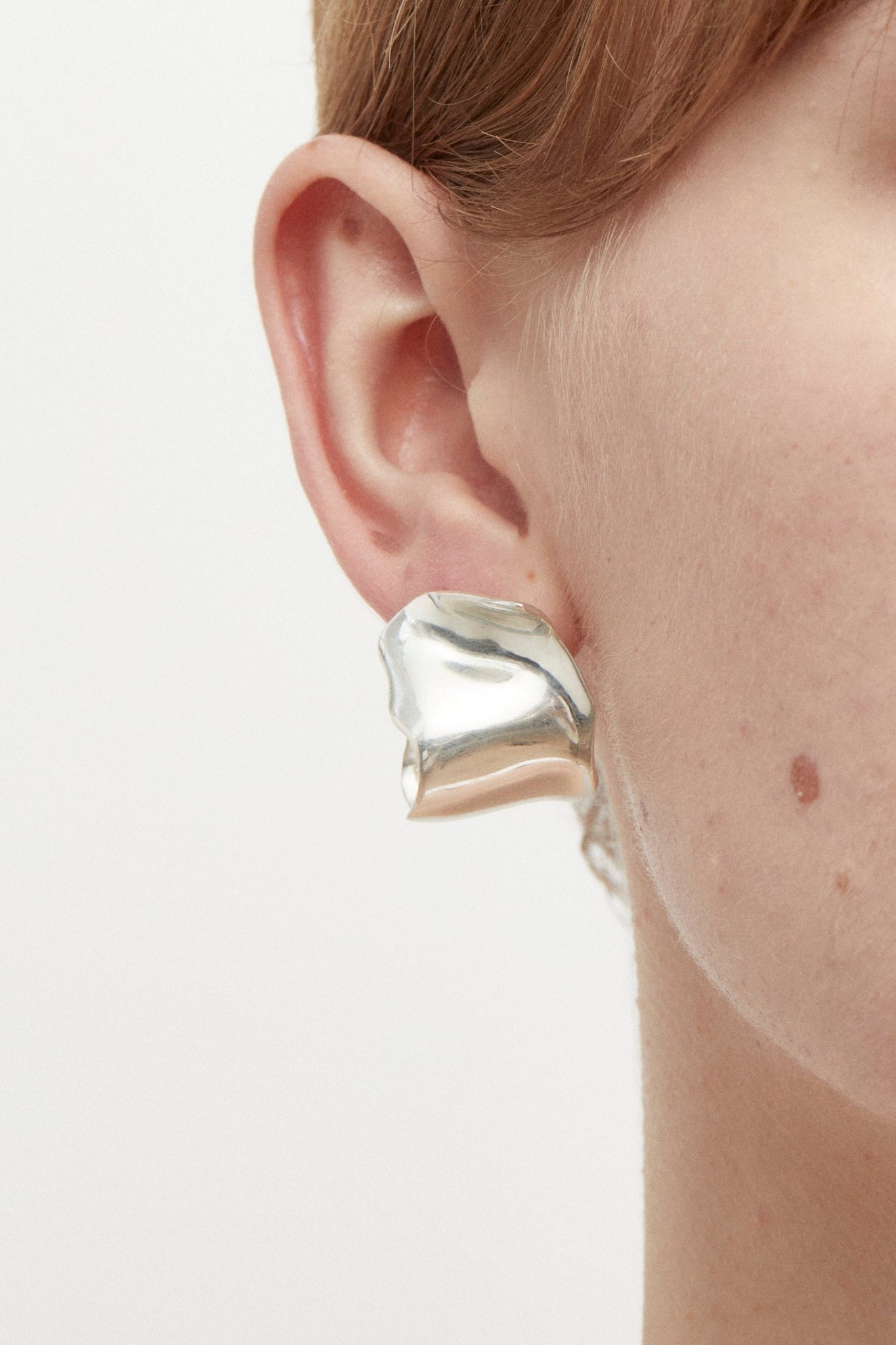 Folded Hoop Midi - Earrings - Cornelia Webb - 5