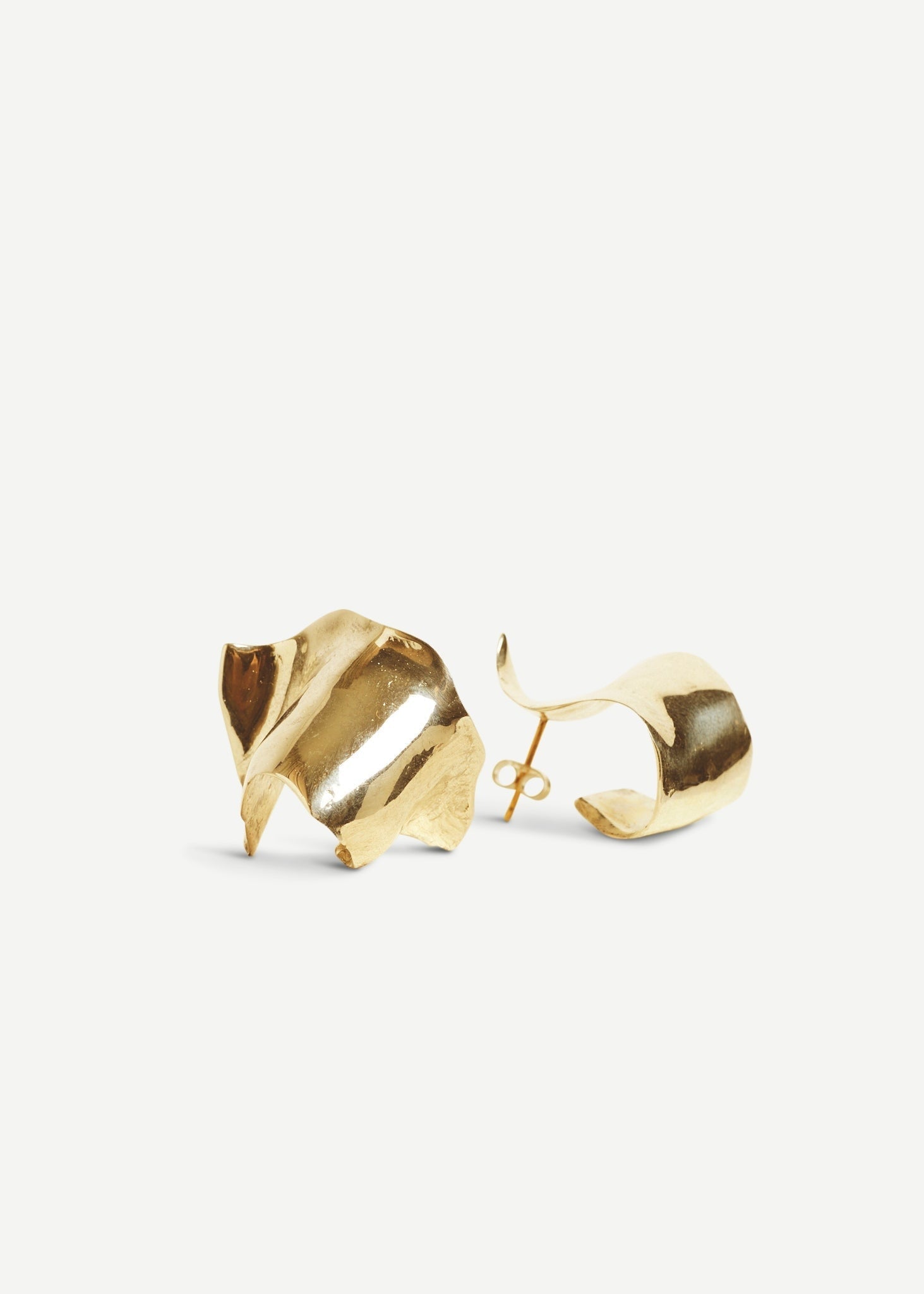 Folded Hoop Midi - Earrings - Cornelia Webb - 4