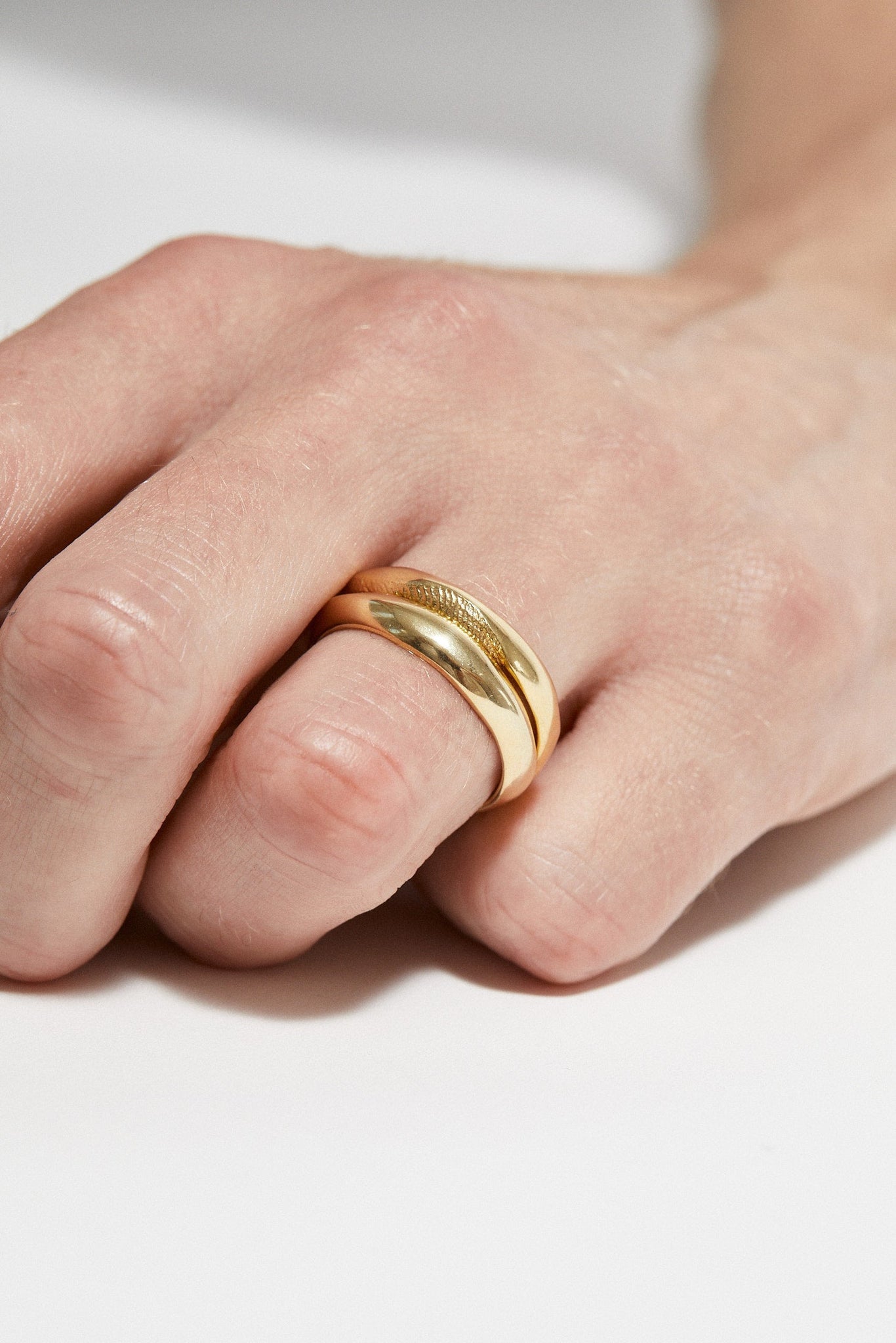 Sculptural Band - Finger Imprinted - Rings - Customised - 2