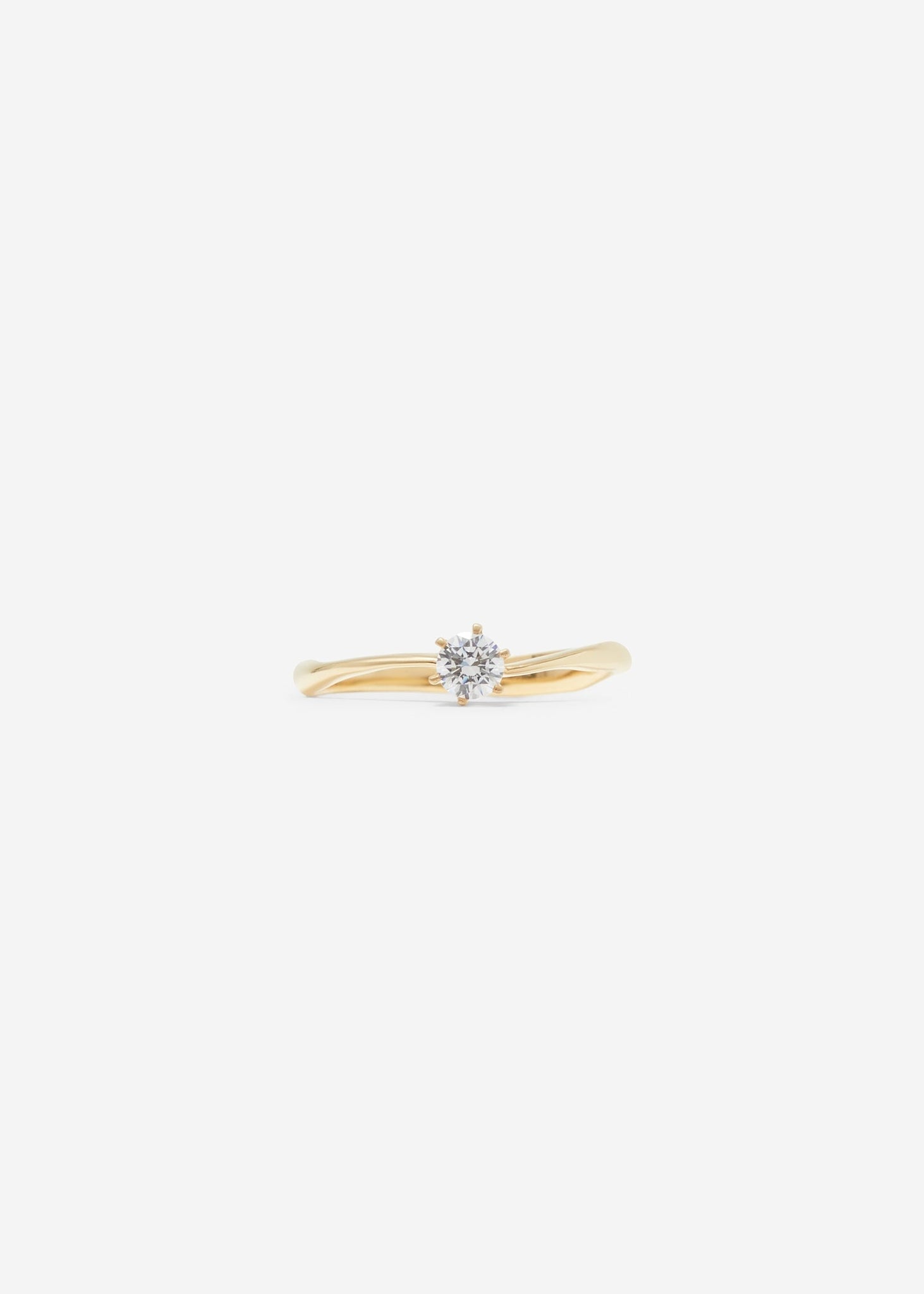 Brilliant Cut Solitaire Ring 0.25 ct - Customised - 1