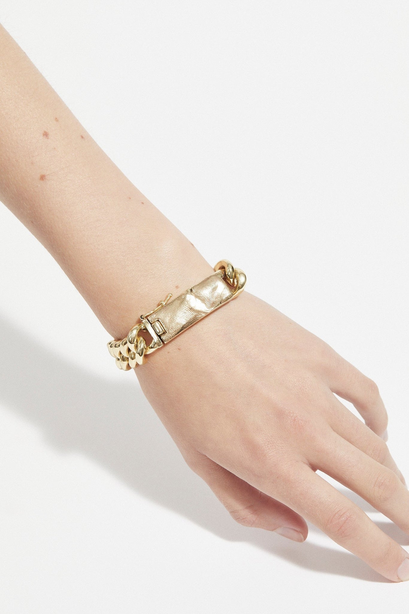 Molded Chain Bracelet Wide - Cornelia Webb - 2