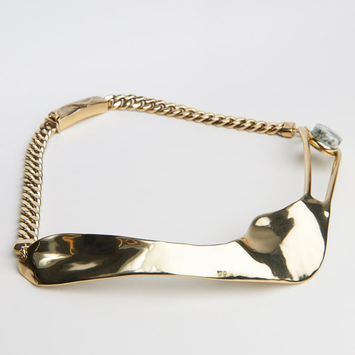 Molded Collarbones Midi - Marble - Archive - 3