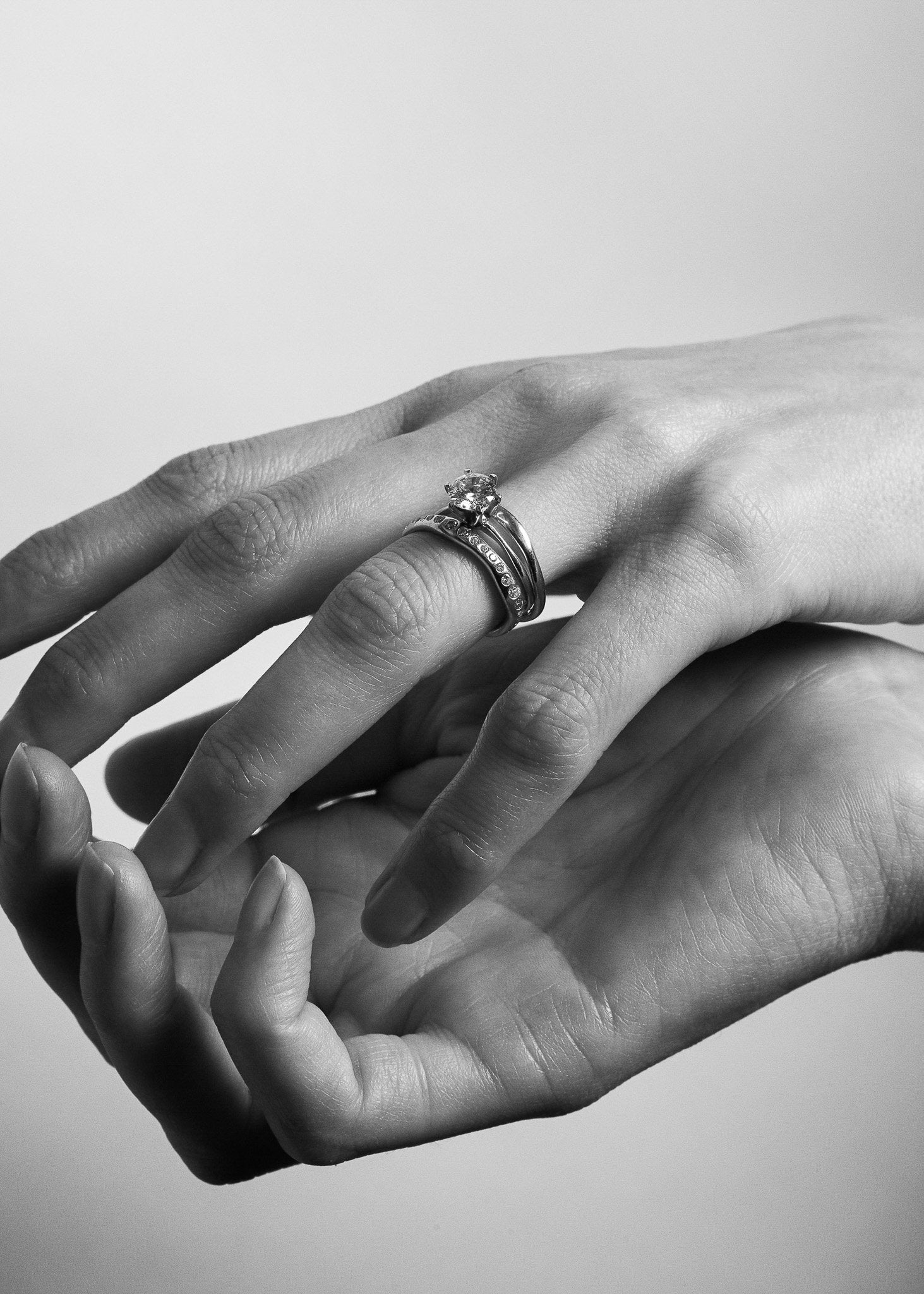 Molded Full Eternity Band - White Gold Cornelia Webb Ring