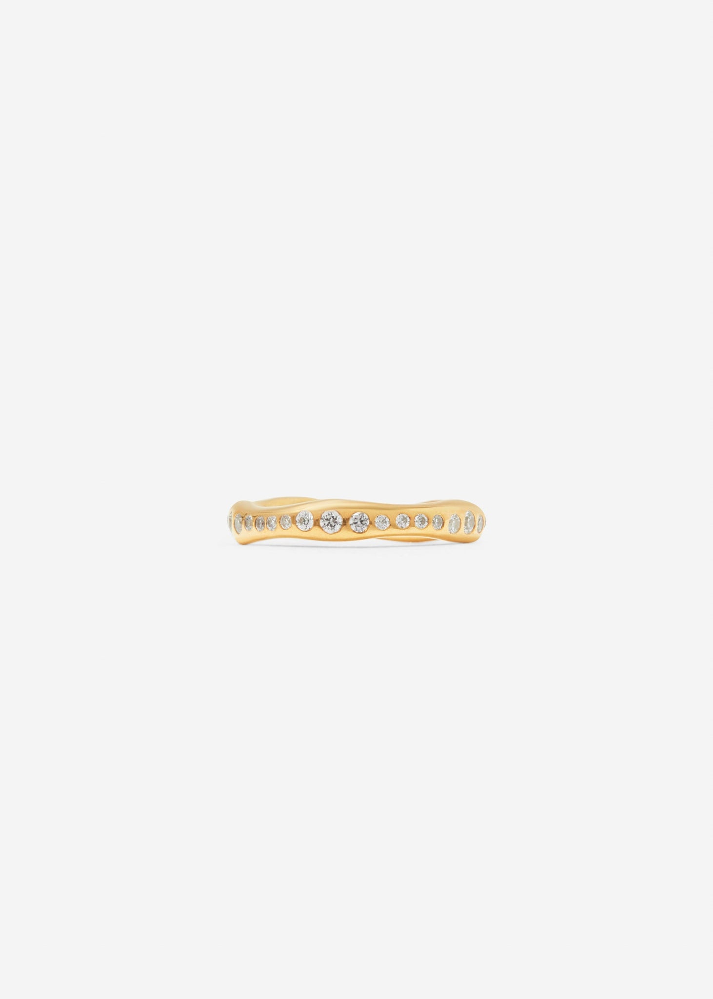 Molded Flush Set Full Eternity Band - Scaled - Rings - Customised - 6