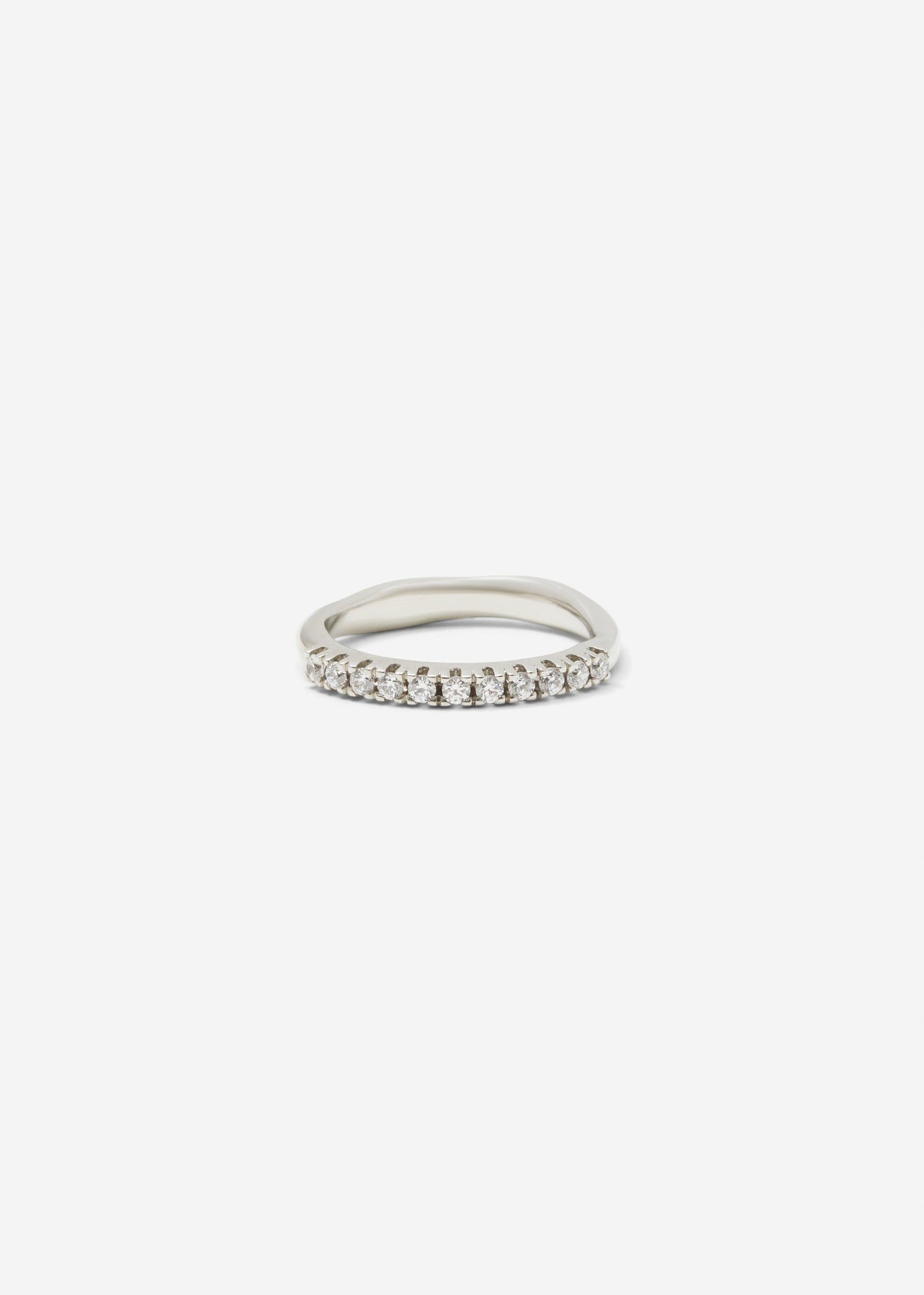 Molded French-V Set 1/3 Eternity Band 0.02 ct - Rings - Customised - 1