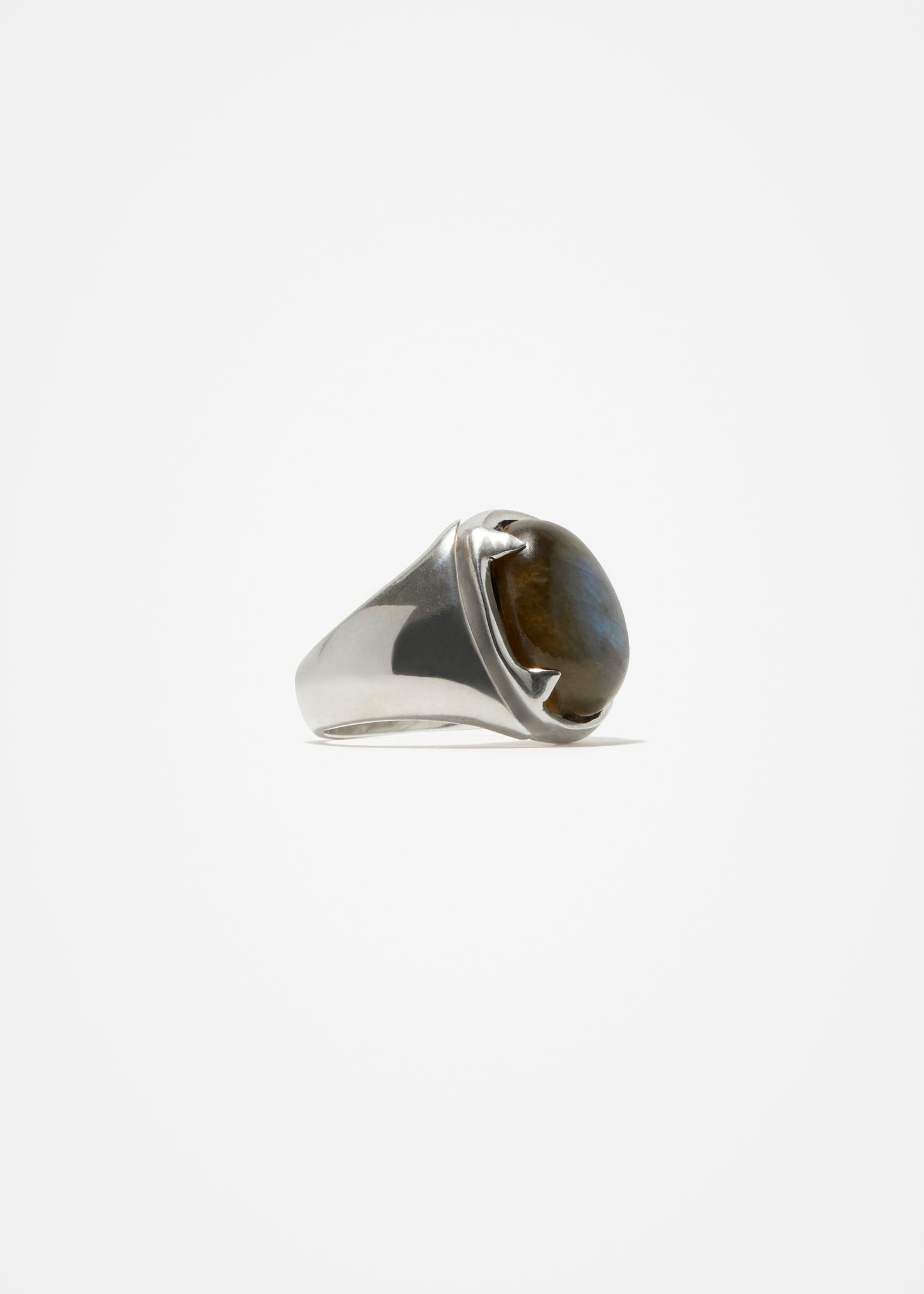 Molded Signet Ring | Labradorite - Cornelia Webb - 3