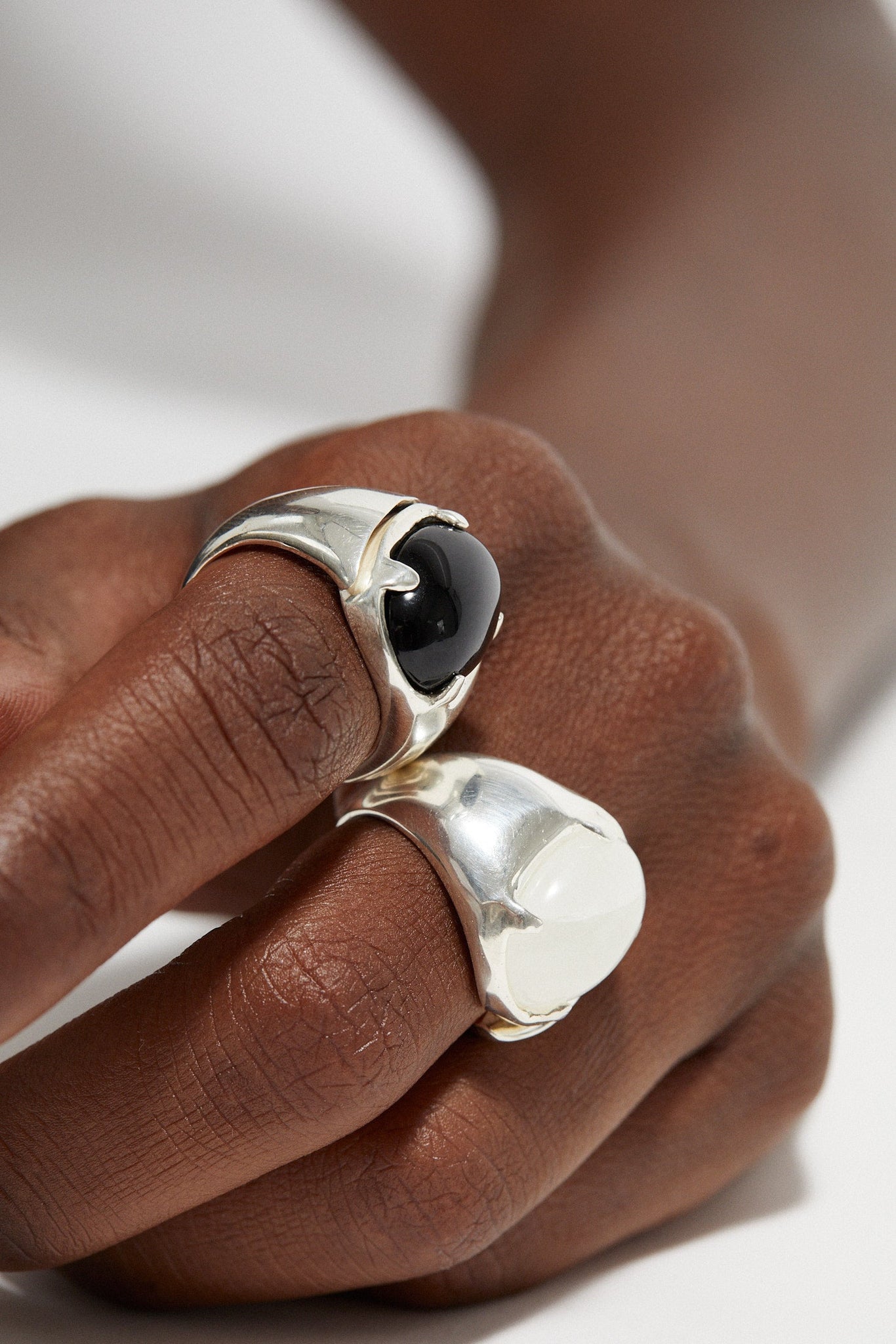 Molded Signet Ring | Moonstone - Rings - Cornelia Webb - 5