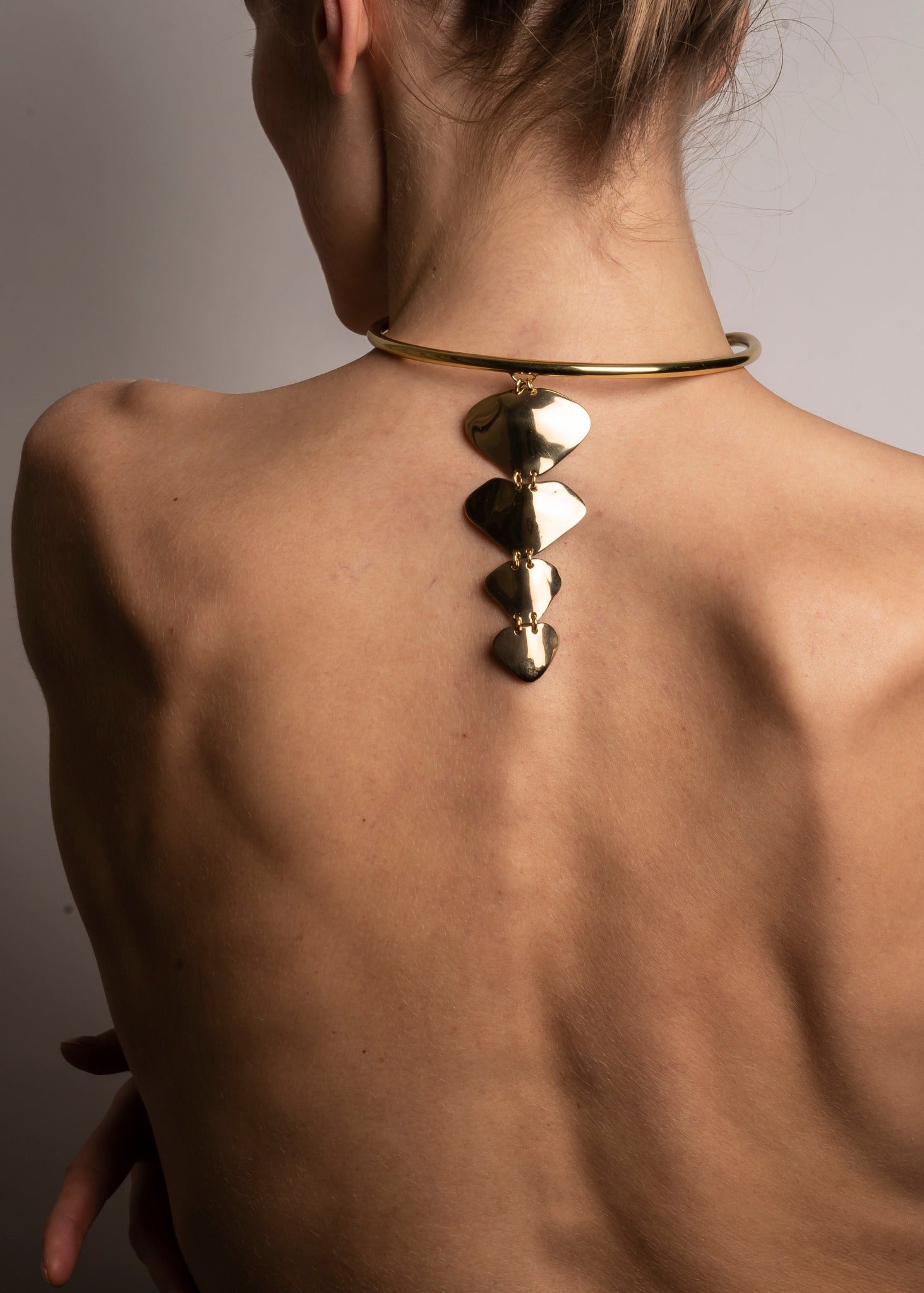 Molded Spine Choker Cornelia Webb Necklace