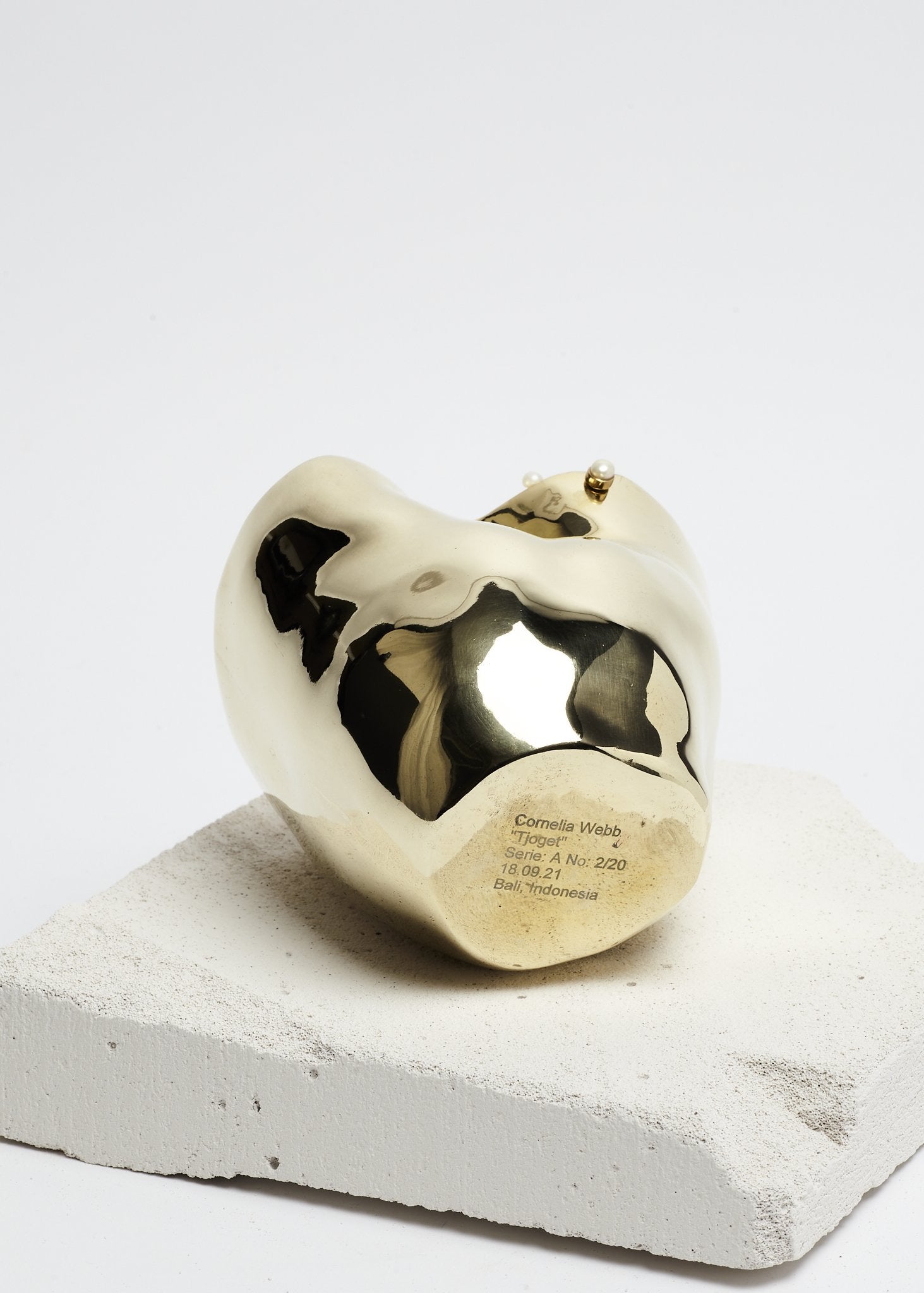 Molded Vase. Serie A No: 2/20 Cornelia Webb