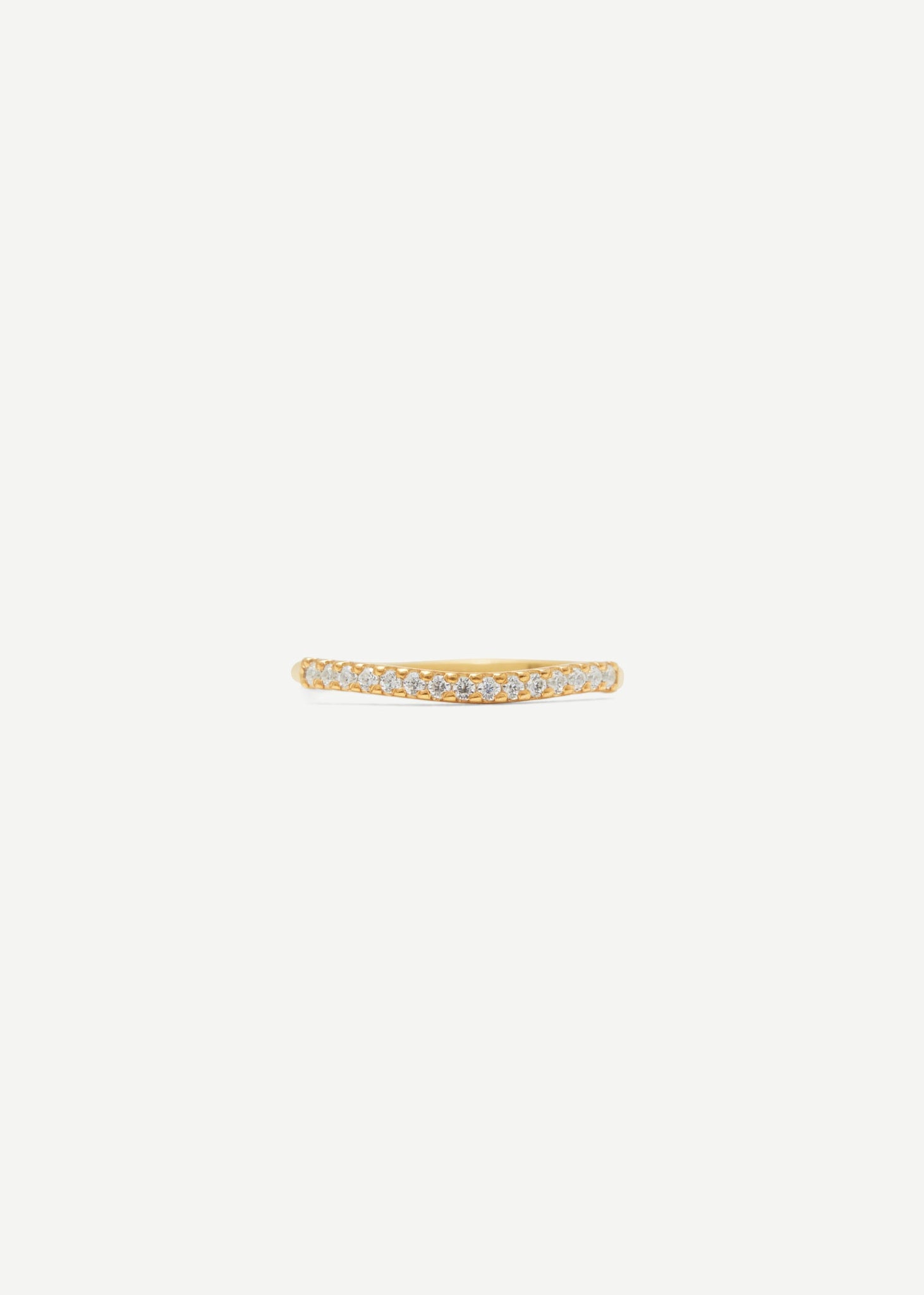 Organic Scallop Set 1/3 Eternity Band 0.01 ct - Rings - Customised - 5