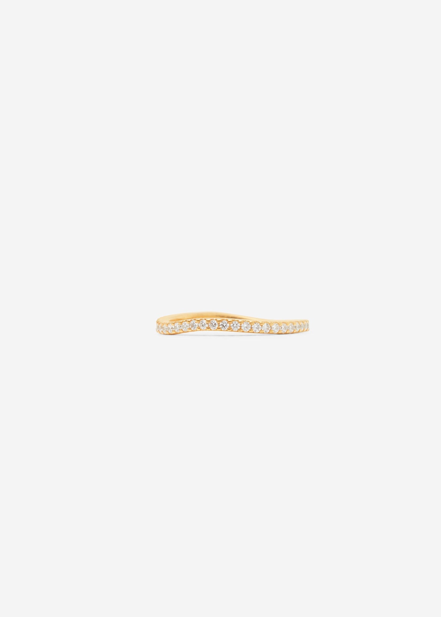 Organic Scallop Set Full Eternity Band 0.01 ct - Customised - 5