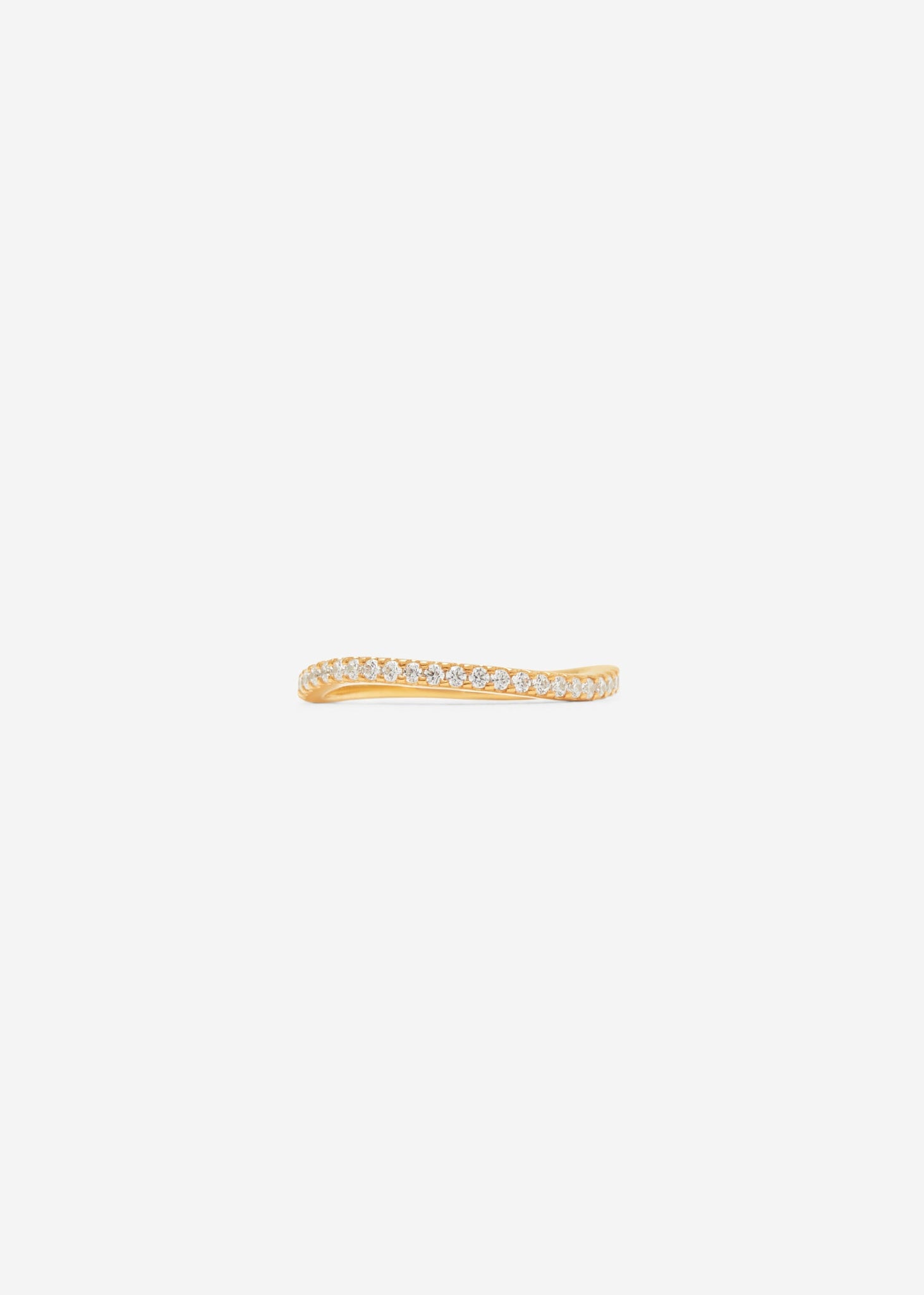 Organic Scallop Set Full Eternity Band 0.01 ct - Customised - 3